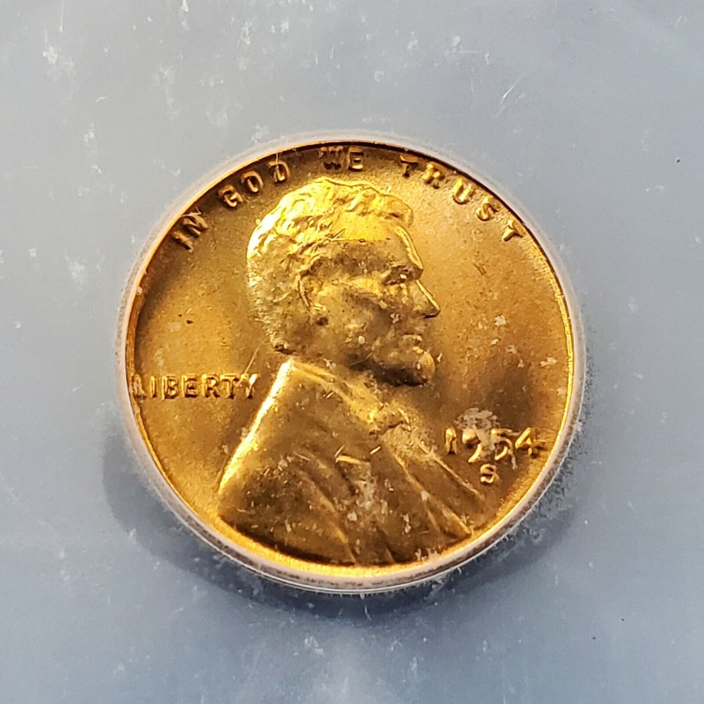 1954 S Lincoln Wheat Cent Penny Coin ICG MS67 RED RD Gem BU San Francisco