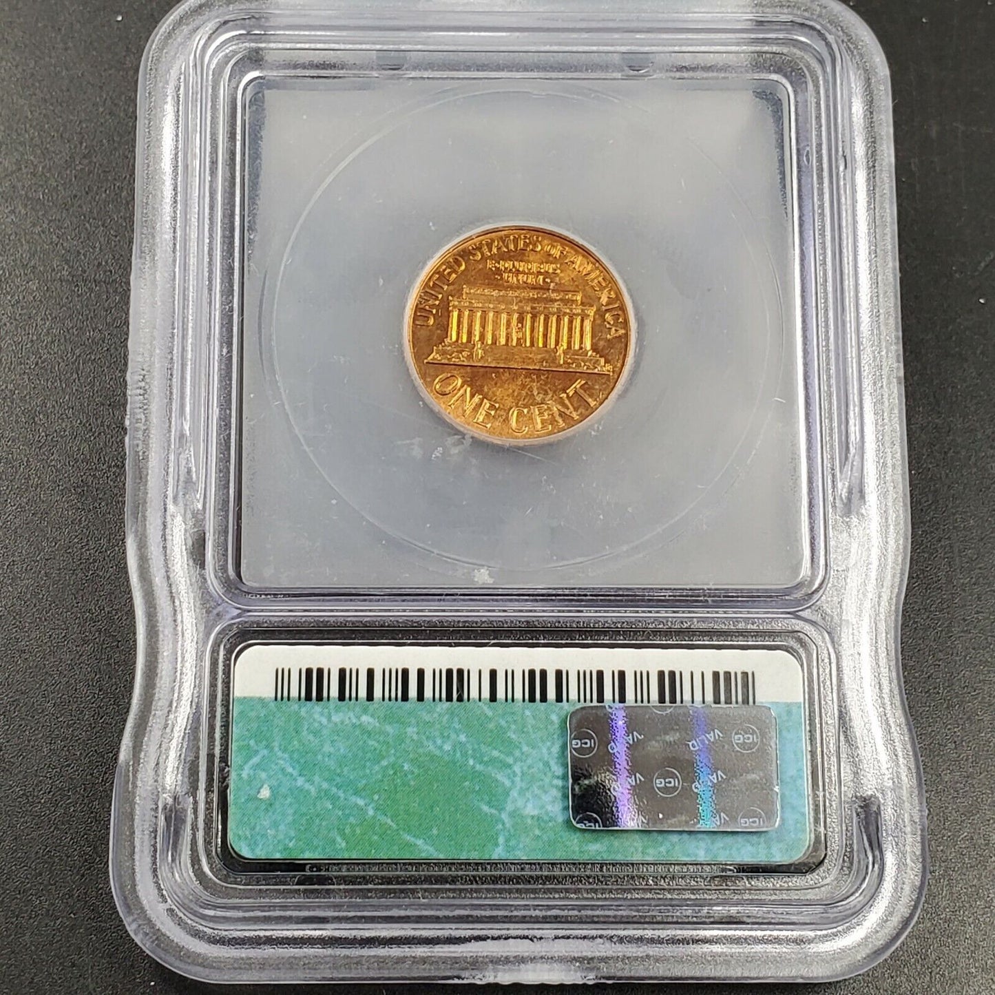 1962 D Lincoln Memorial Cent Penny Coin Vintage Retro ICG MS67 RD Red GEM BU !