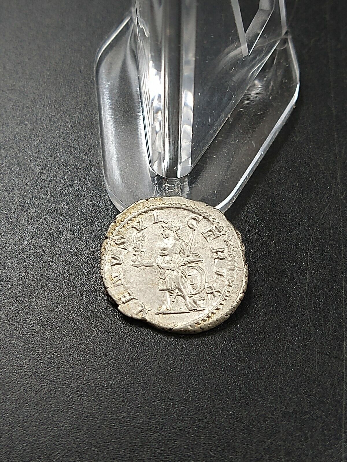 198-217 AD CARACALLA Authentic Ancient Silver Roman Coin AU About UNC High Circ