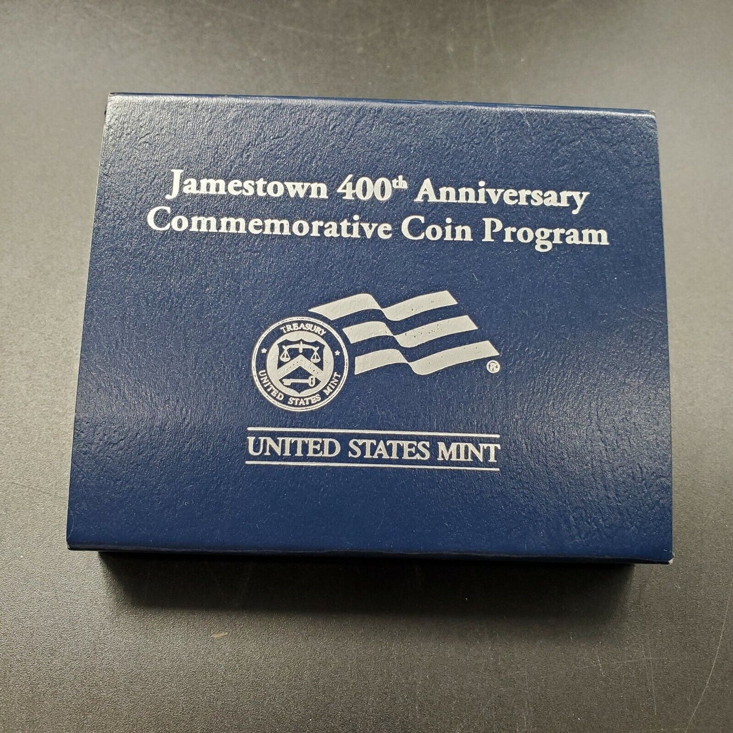 2007 P FOUNDING JAMESTOWN Commemorative BU BUSINESS Silver Dollar Coin OGP COA