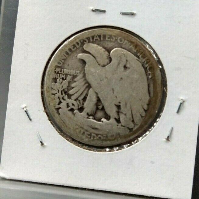 1919 S Walking Liberty Silver Eagle Half Dollar Coin Fair / AG Circulated