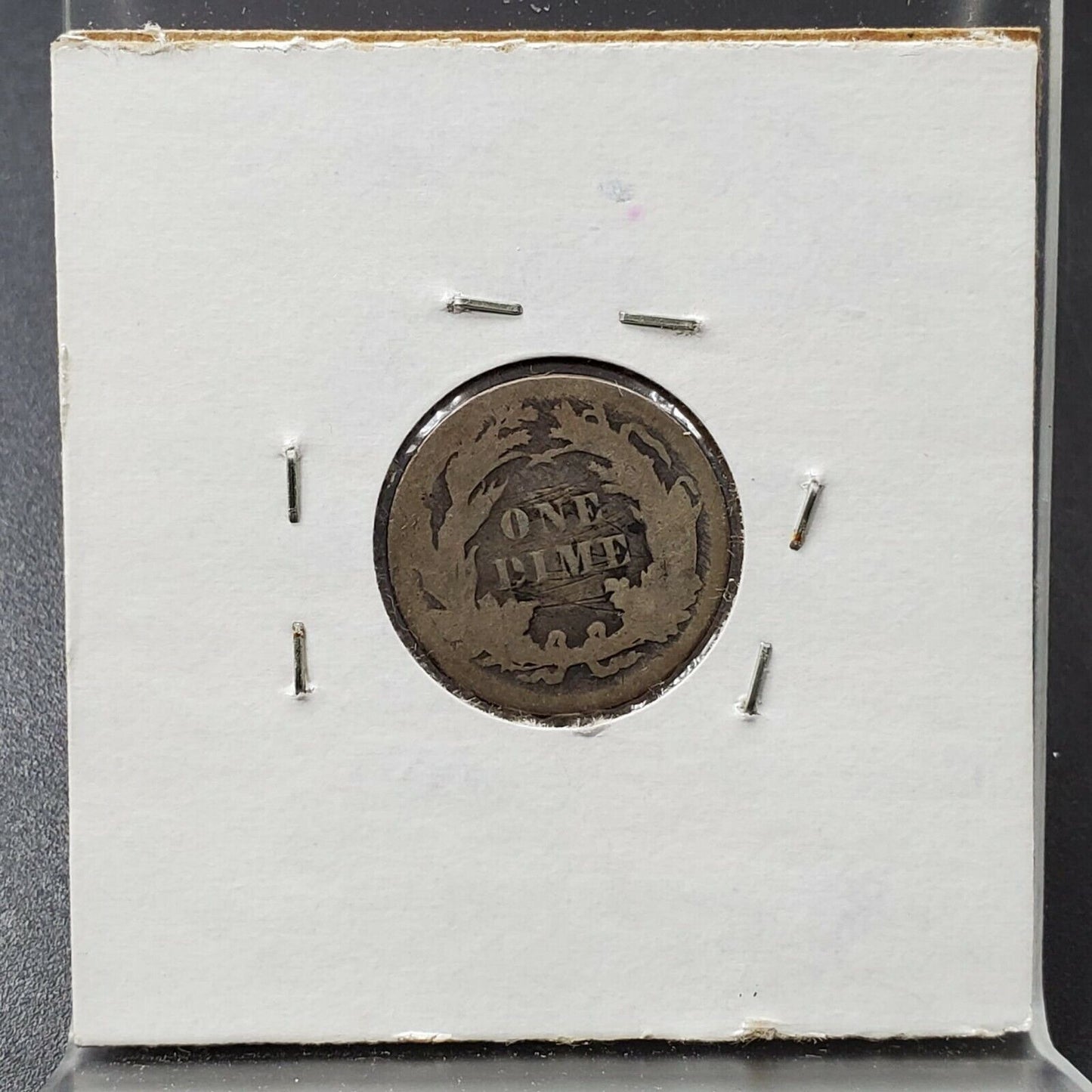 1887 P SEATED LIBERTY SILVER DIME COIN CHOICE AG ABOUT GOOD