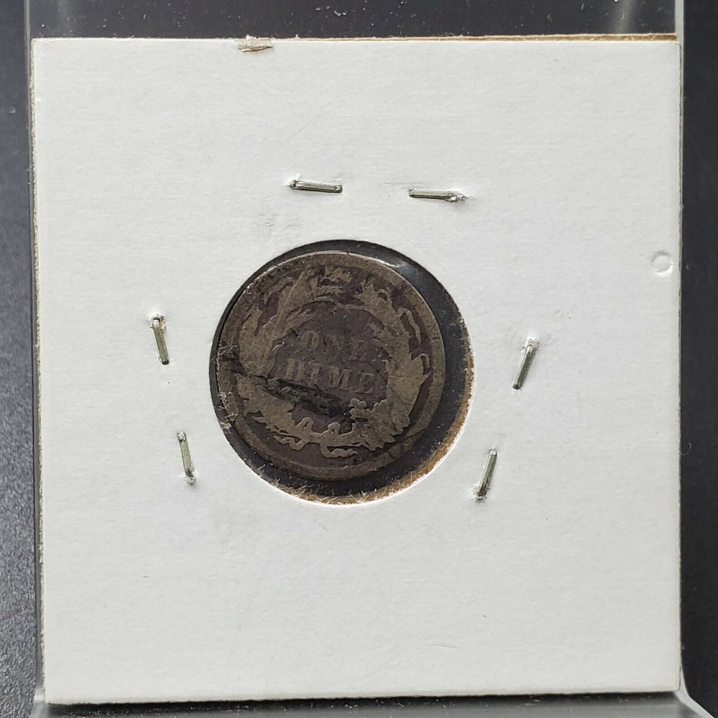 1882 P SEATED LIBERTY SILVER DIME COIN Average Good Circulated