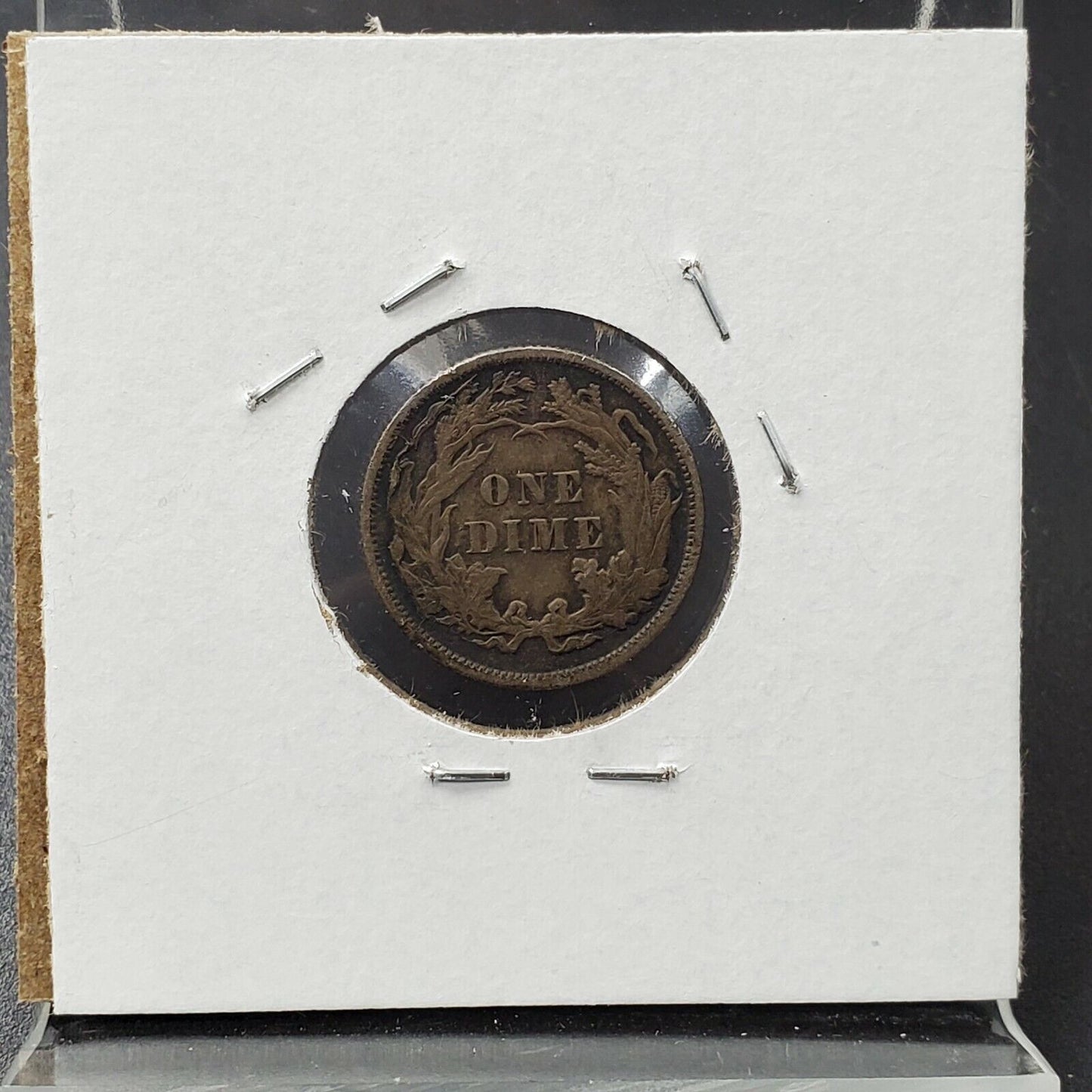 1890 P SEATED LIBERTY DIME Silver Coin Average VF Very Fine Circulated