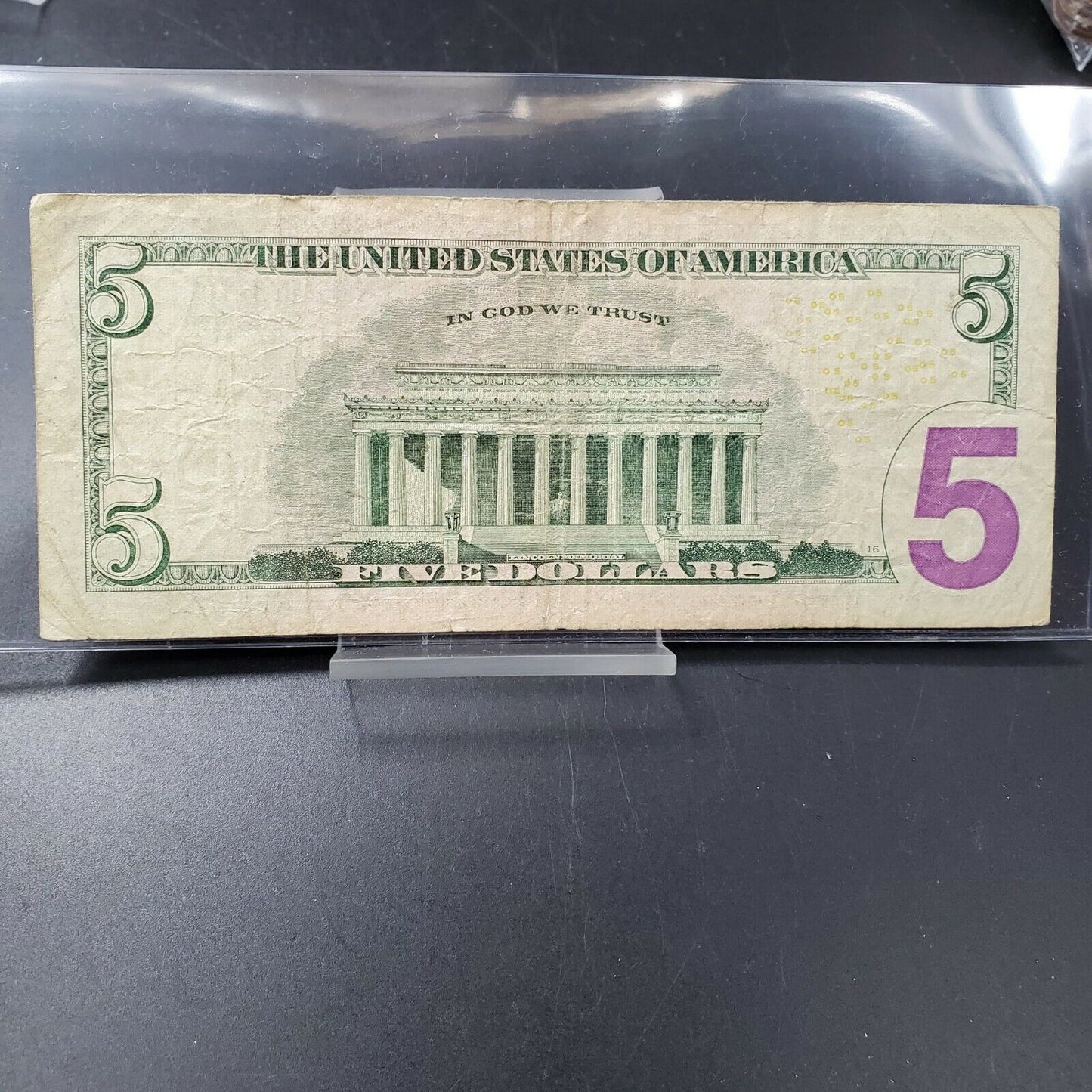 2006 $5 FRN Federal Reserve Star * Note Circulated US Currency Bill F Block