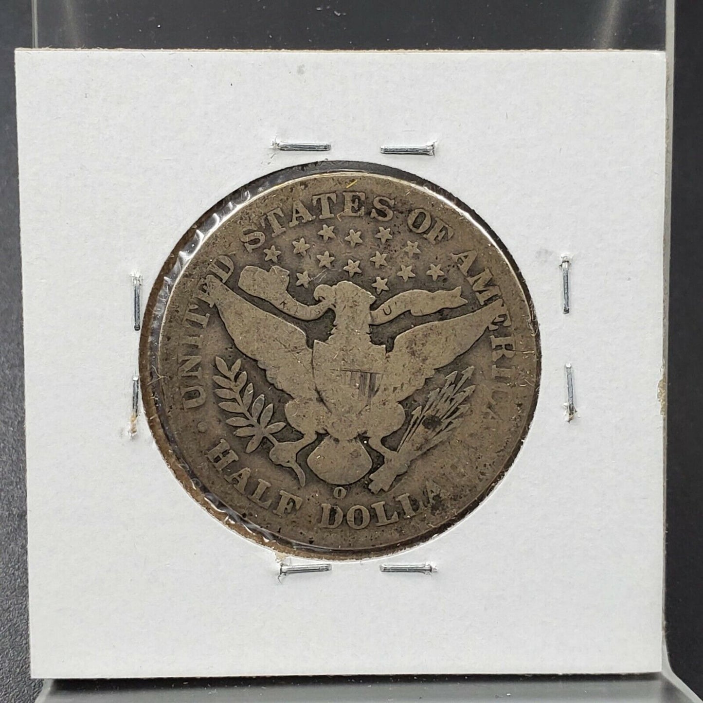 1908 O Barber Silver Half Dollar Coin Choice AG ABOUT Good / Good Full Date