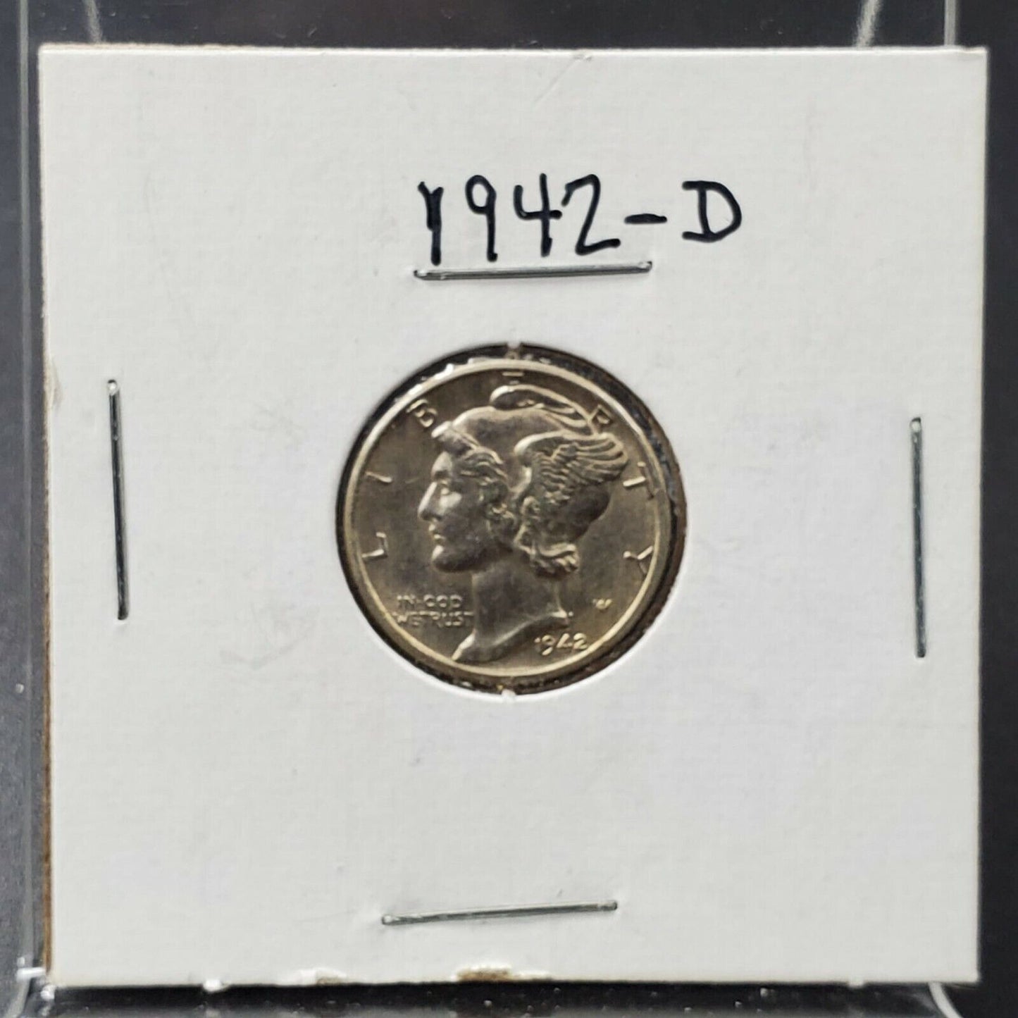 1942 BU P AU D AU S WW2 Mercury Silver Dime 3 Coin AU/BU Set World War Two Coins