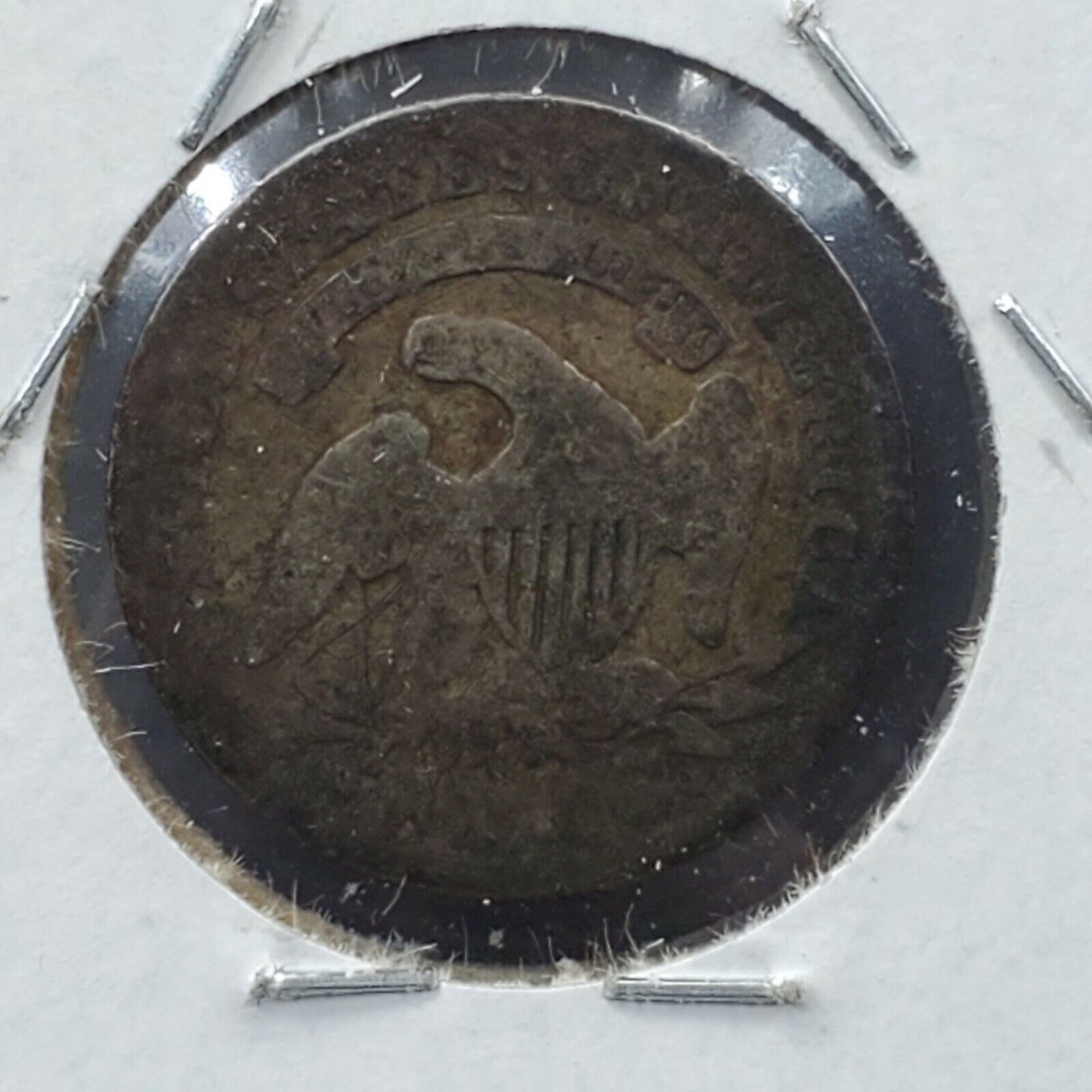 1827 10c Capped Bust Silver Dime Coin Choice AG About Good / G Good Circulated