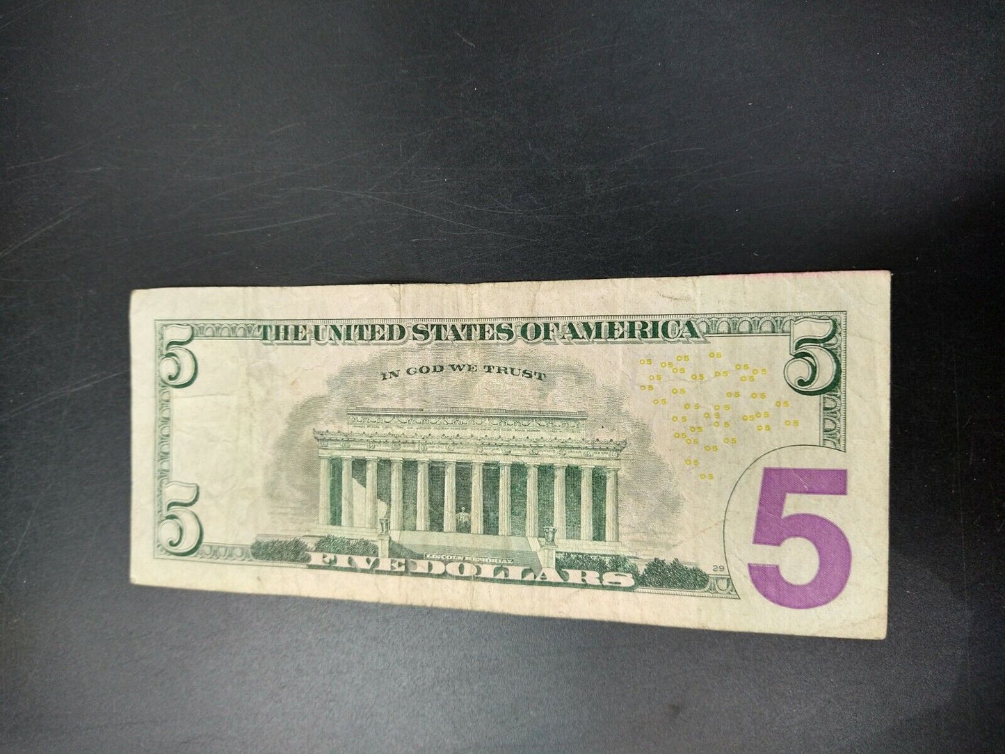 2006 $5 FRN Federal Reserve Star Note Repeat 5959 Serial # Circulated