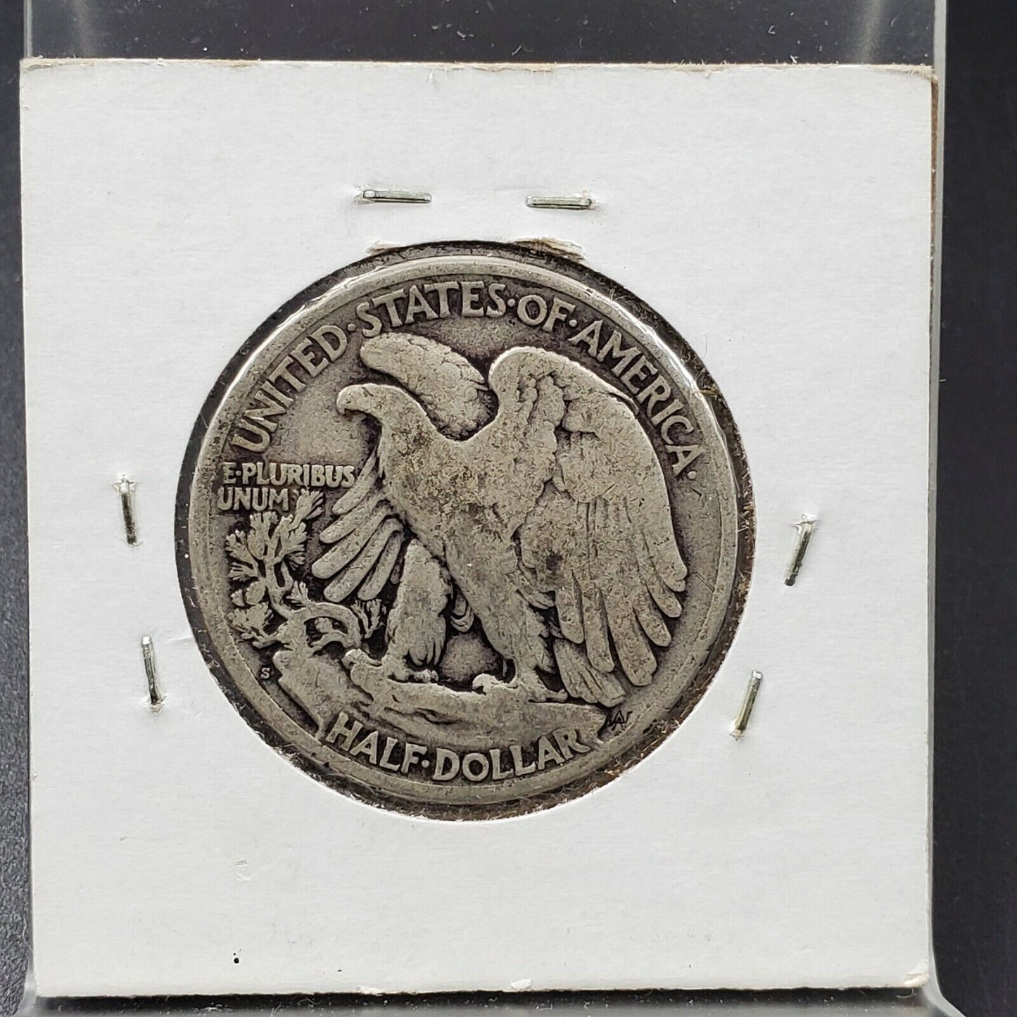 1918 S Walking Liberty Silver Eagle Half Dollar Coin Choice Good G / VG Very G