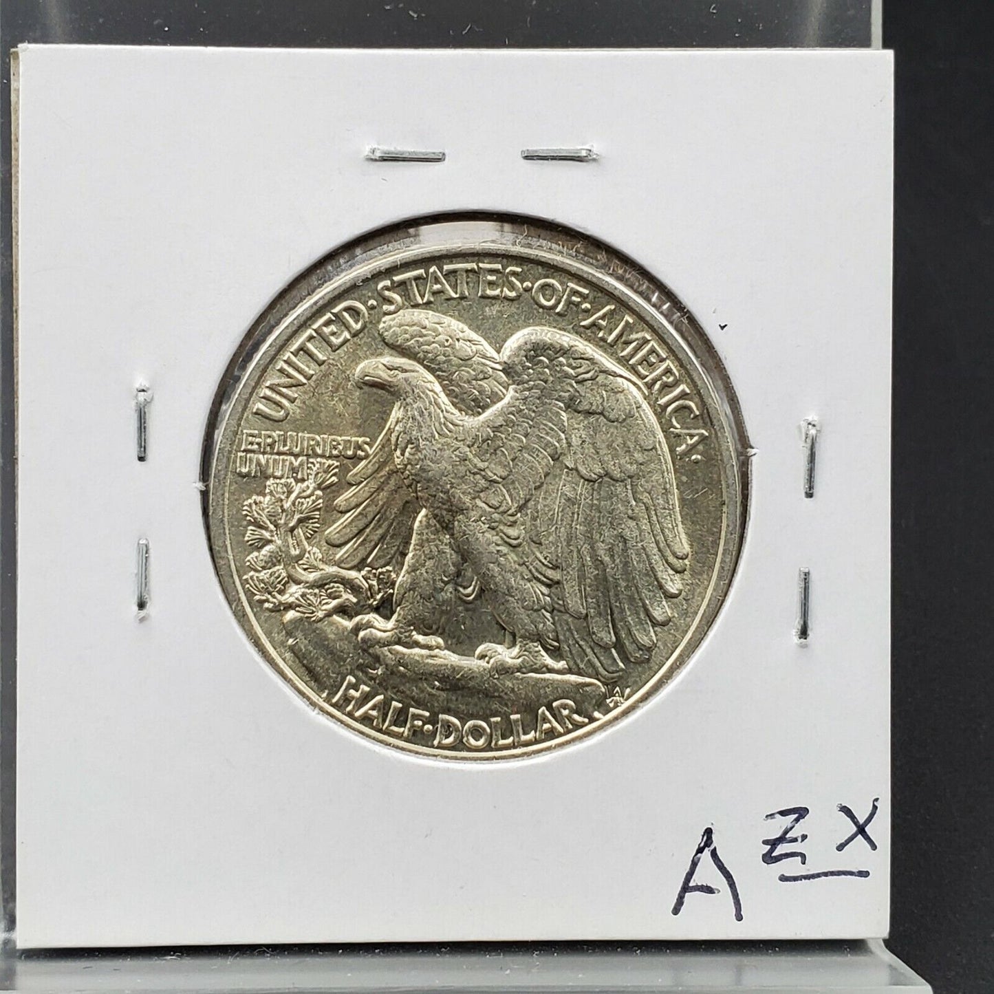 1942 P 50C Walking Liberty Silver Eagle Half Dollar WW2 American CH AU / UNC