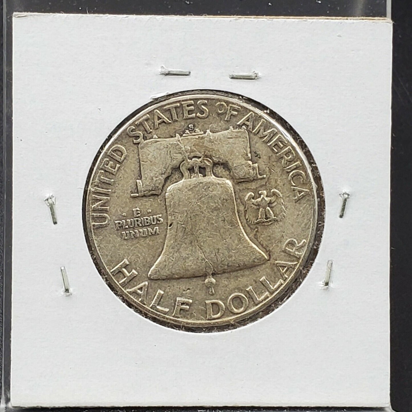 1951 S Franklin Silver Half Dollar VF Very Fine Circulated Semi Key Date