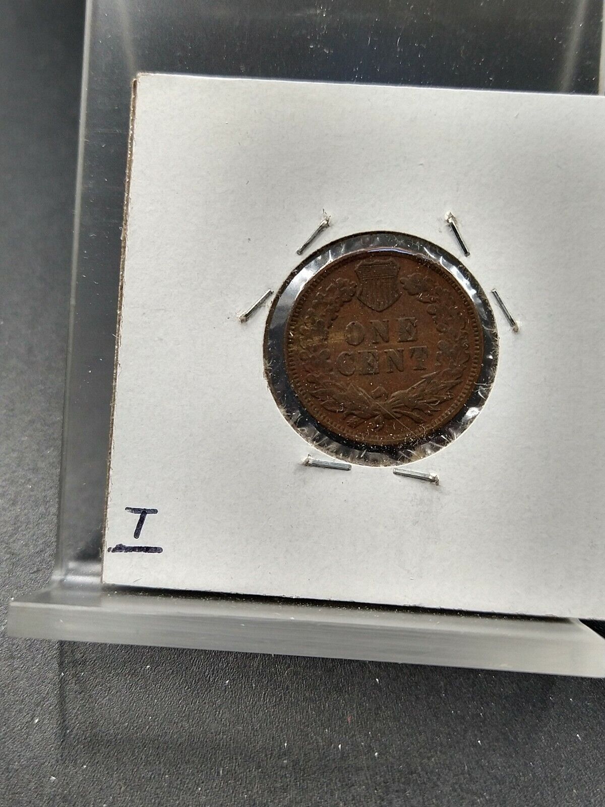 1909 P Indian Head Wheat Cent Penny Coin AVERAGE Fine Last Year of Type