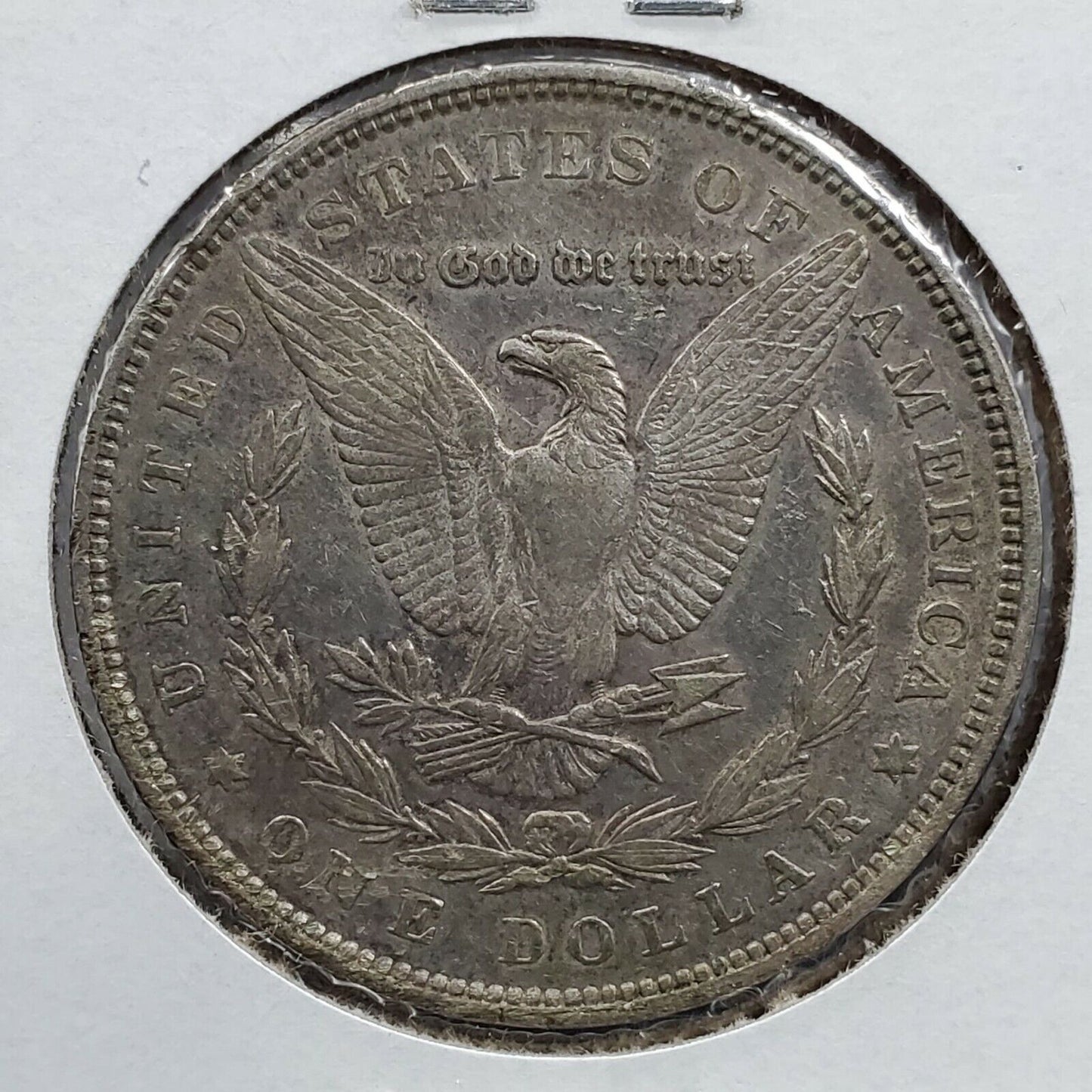 1878 P Morgan Silver Eagle Dollar Coin Choice VF / XF Circulated 7TF REV 79