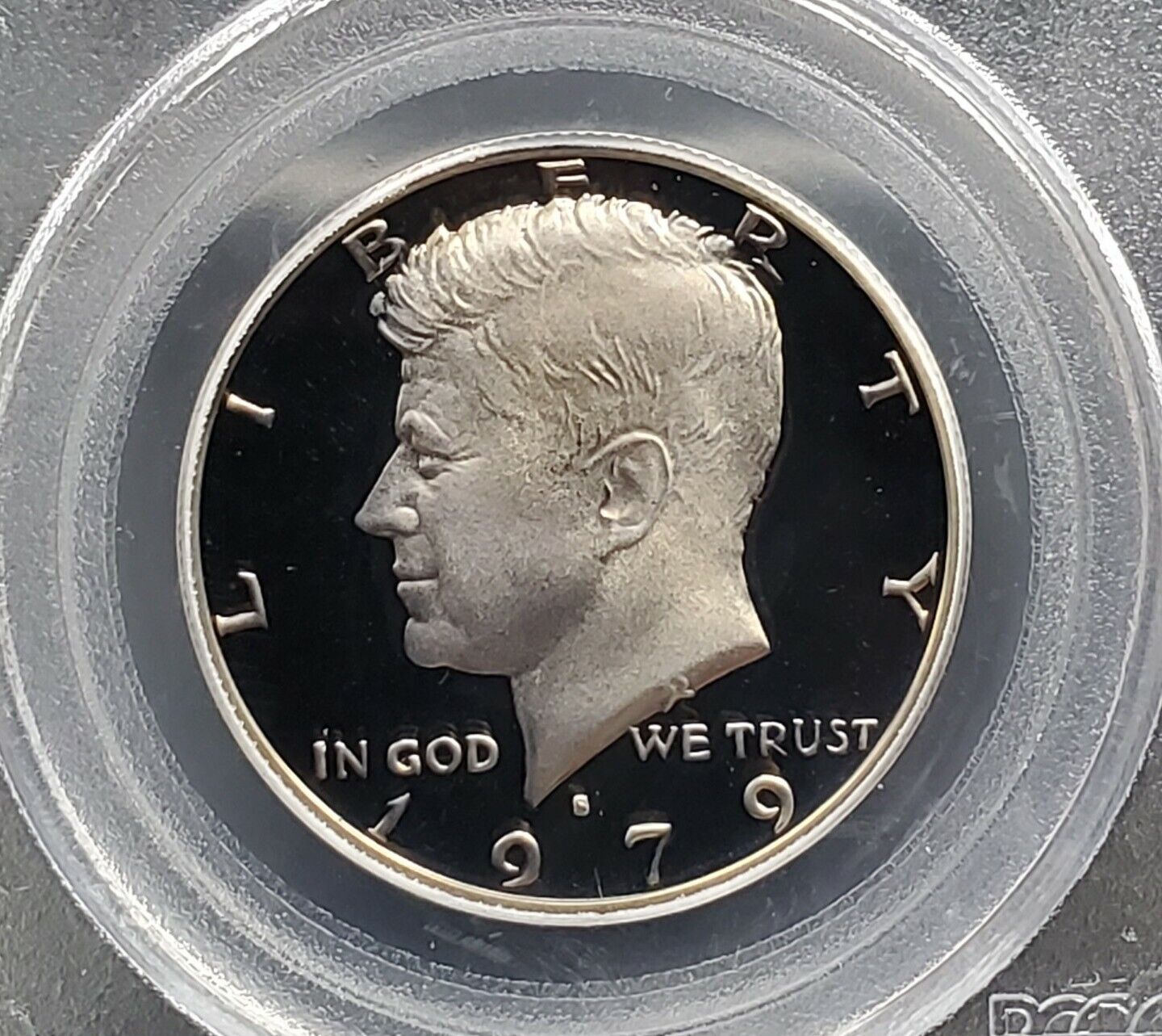 1979 S Clad Kennedy Proof Half Dollar Coin PCGS PR69 DCAM Gem Cameo Type 1