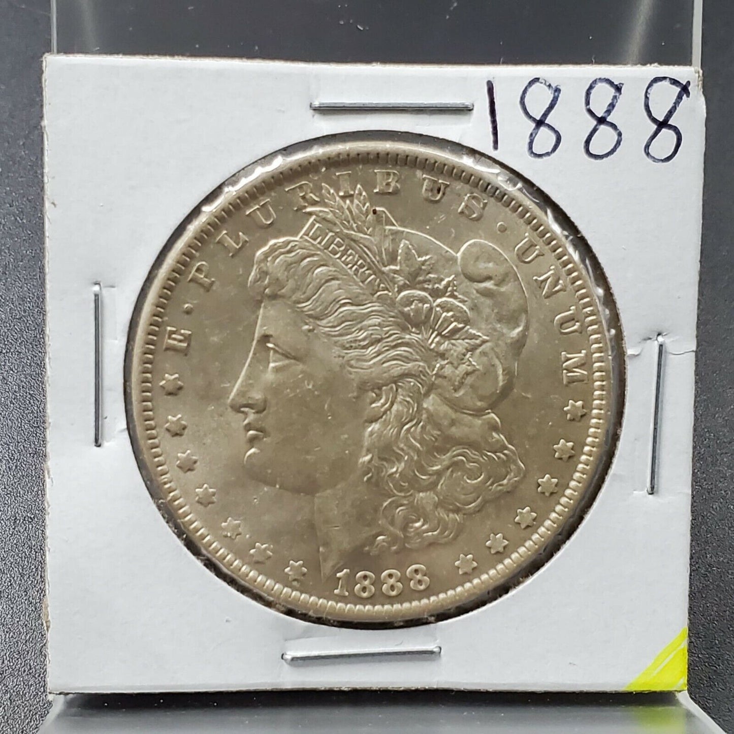 1888 P Morgan Silver Eagle Dollar Coin Choice BU UNC US Type Some Toning notmuch
