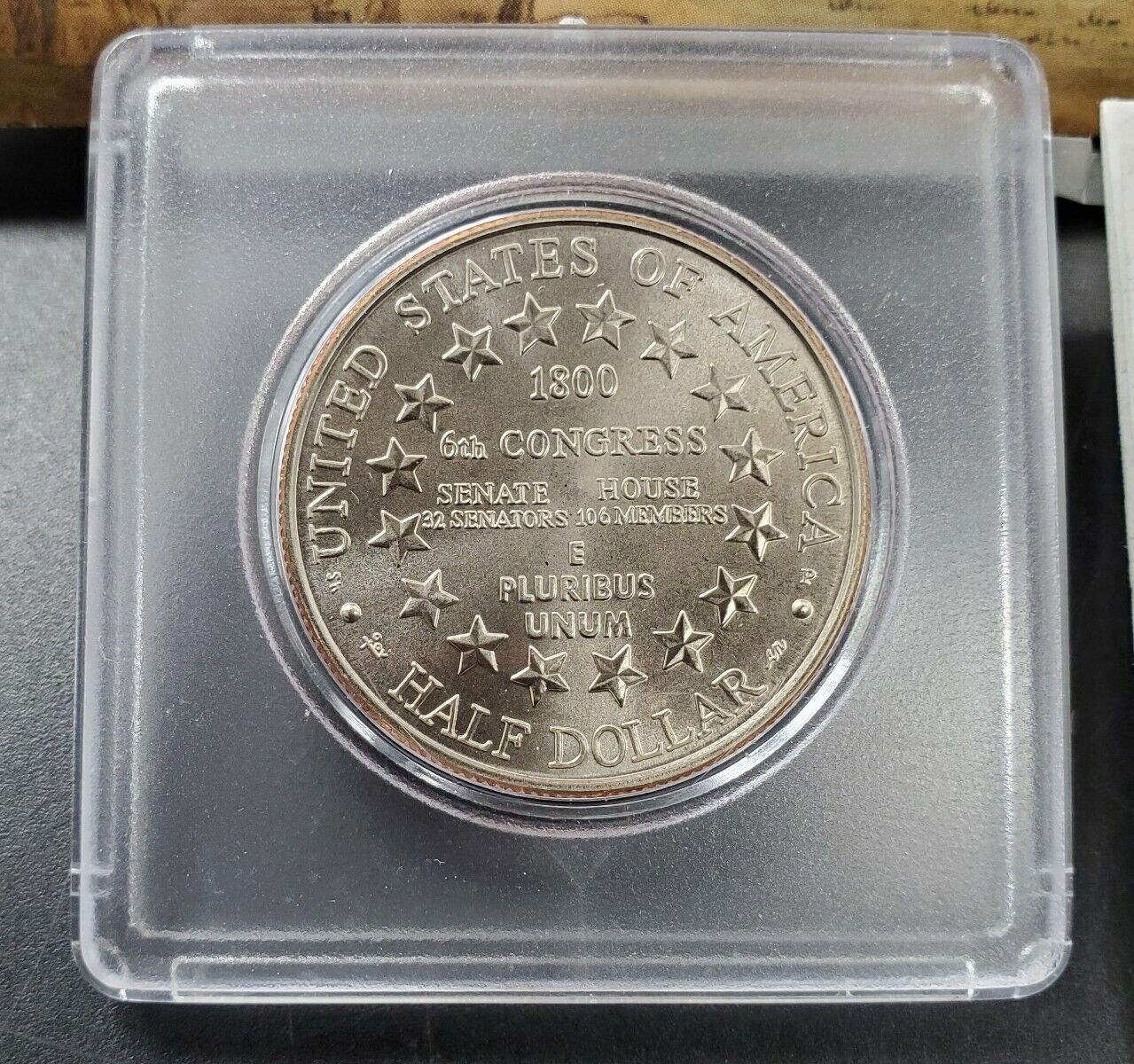 2001 U.S Capitol Visitor Center Commemorative Uncirculated Clad Half Dollar