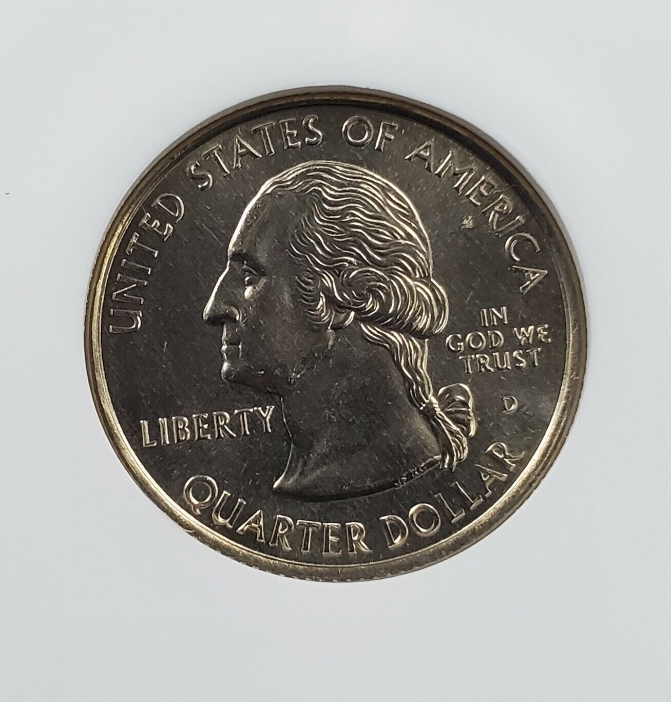 1999 D DELAWARE State Statehood Quarter Coin MS67 NGC Brown Label Holder