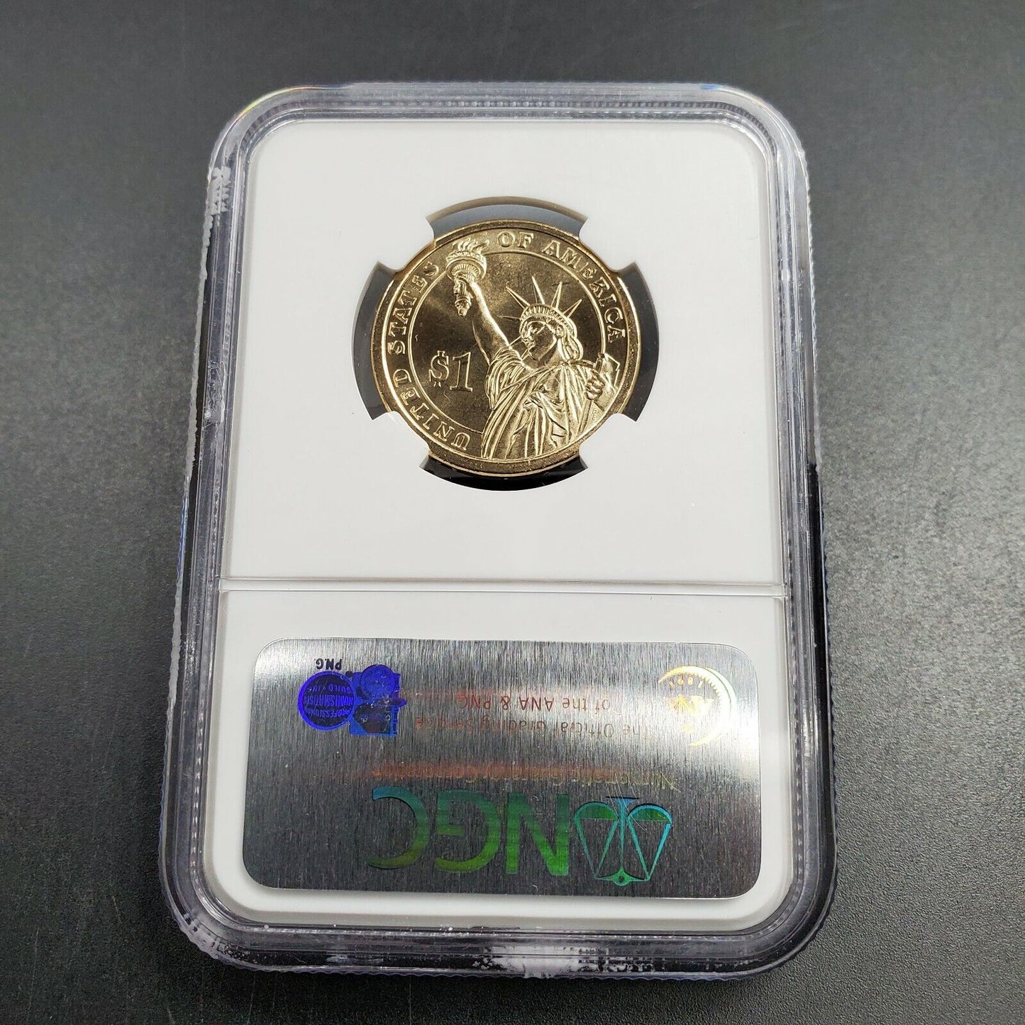 2008 P JAMES MONROE Presidential Dollar Coin NGC BU