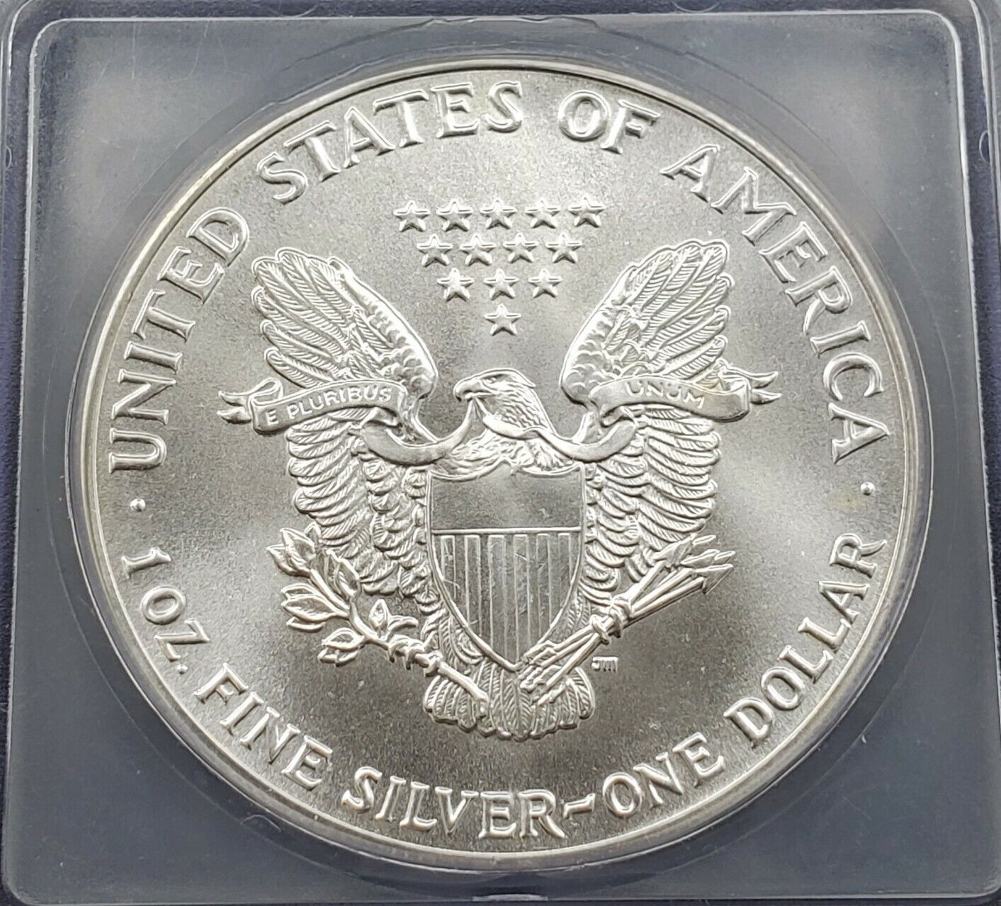 1986 1 OZ American 1oz .999 Eagle ICG MS69 Neat Toning First Year of Issue