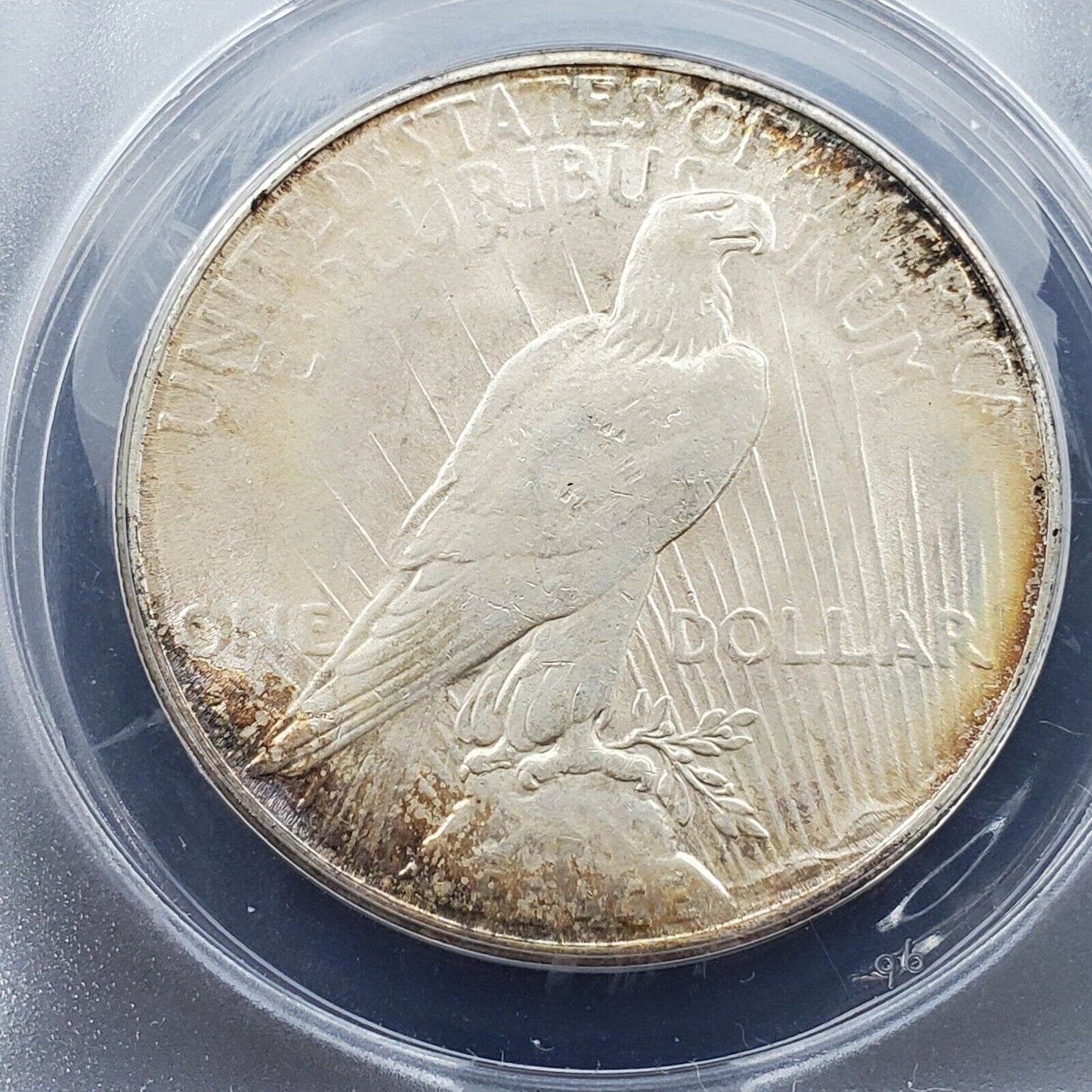 1928 S Peace Dollar Variety ANACS AU58 DDO VAM-3 DBL Toner