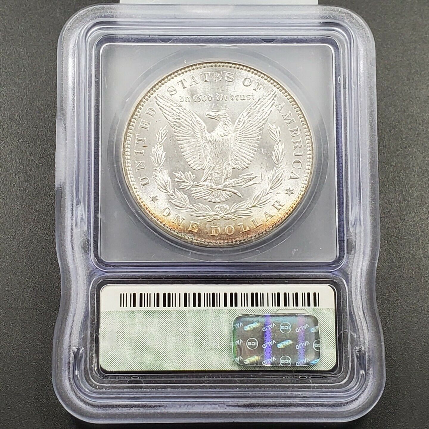 1888 P Morgan Silver Eagle Dollar Coin ICG MS65 Gem BU UNC