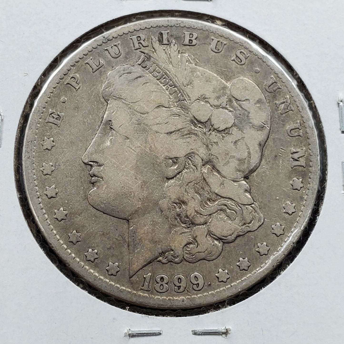 1899 o Micro o Vam Morgan Silver Eagle Dollar Coin AVG Circulated