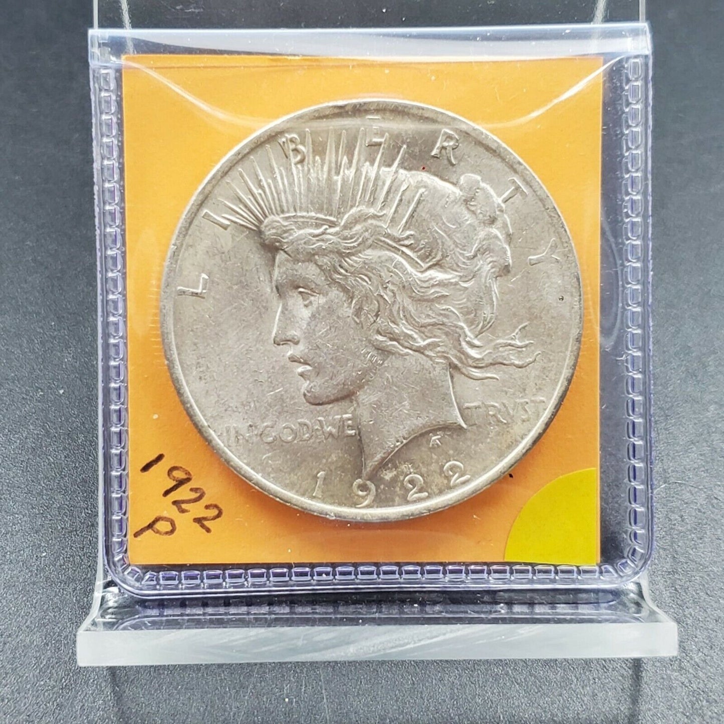 1922 P $1 Peace Silver Eagle Dollar Coin AU Details About UNC