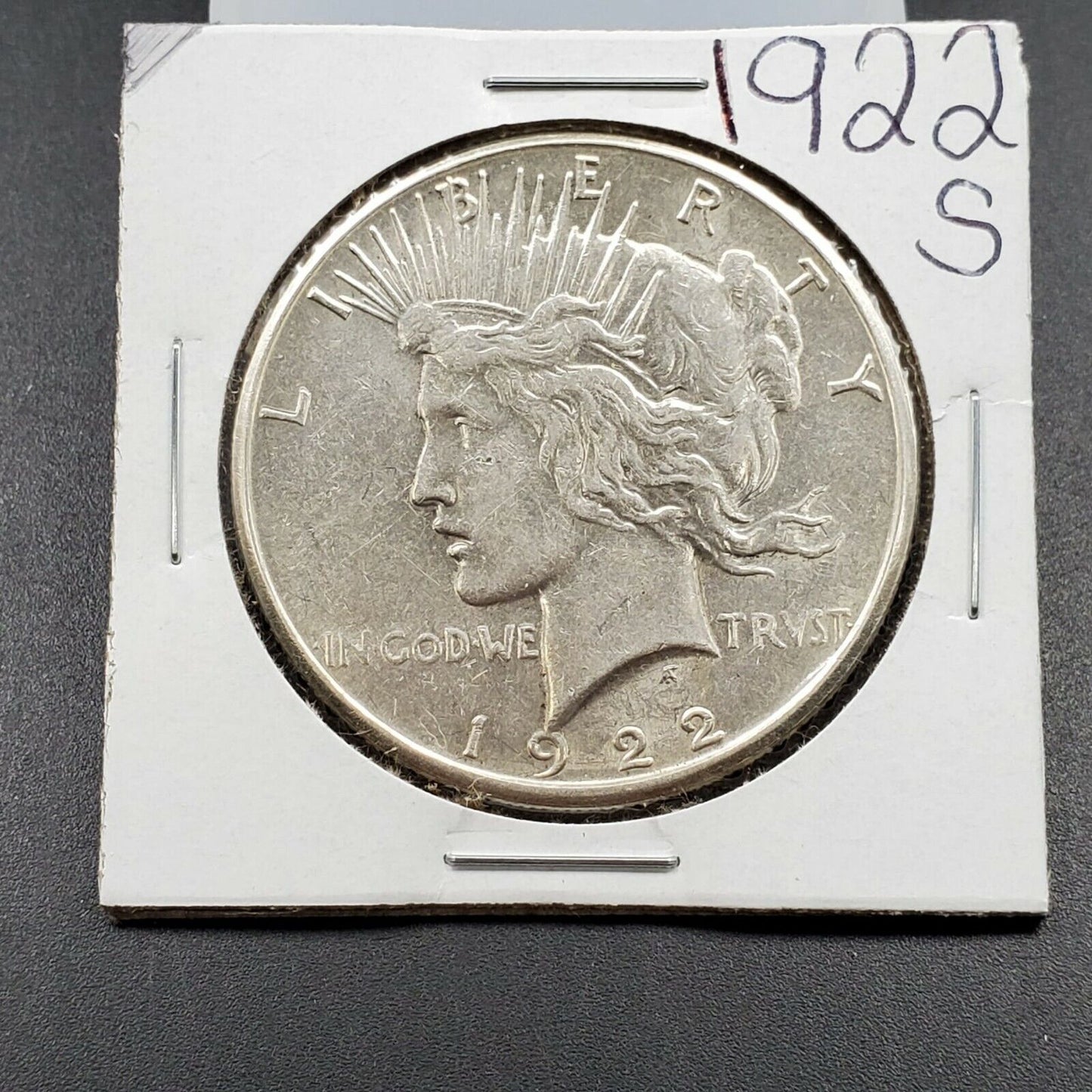 1922 s $1 Peace Silver Eagle Dollar Coin Choice Circulated San Francisco