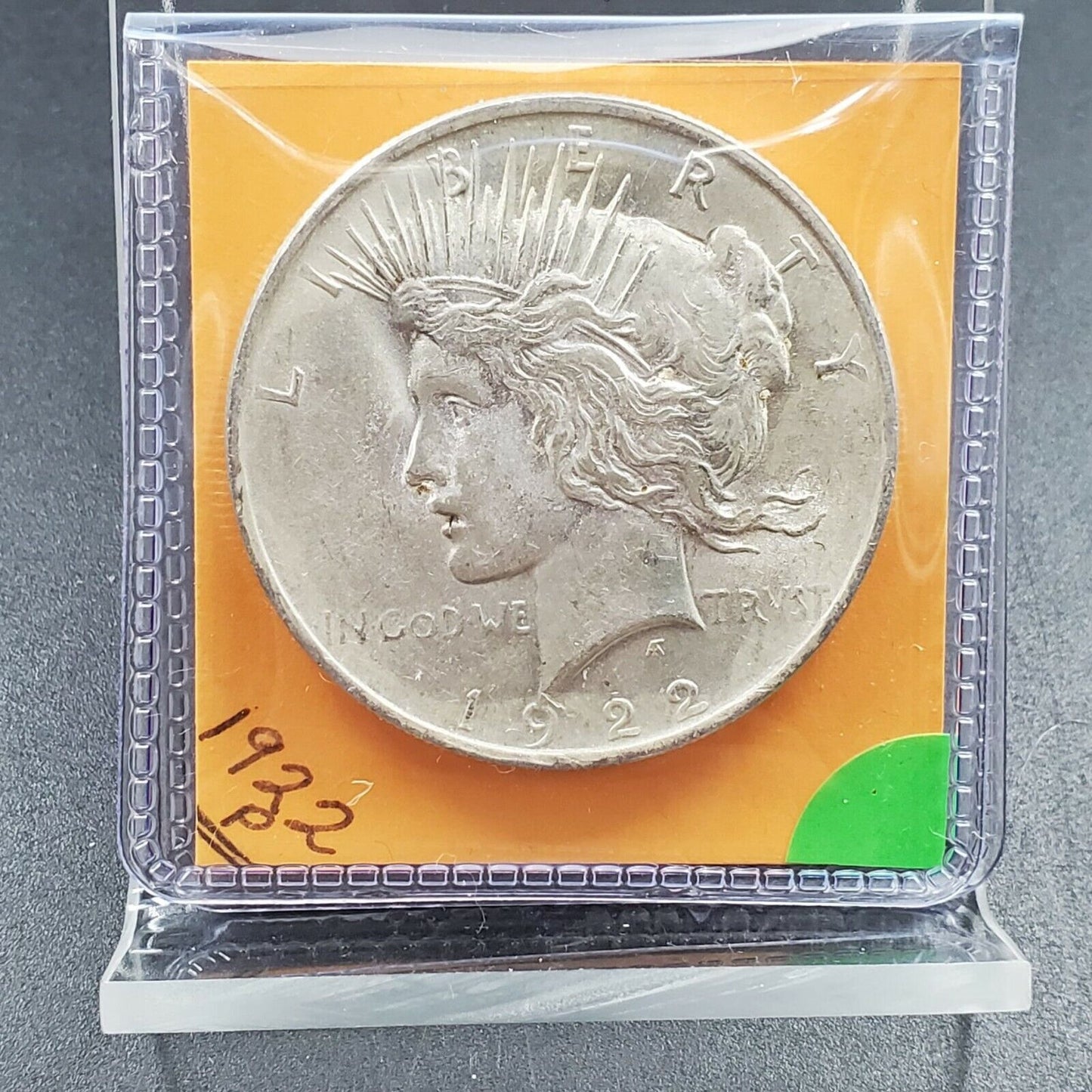 1922 P $1 Peace Silver Eagle Dollar Coin Unc Details Shiny