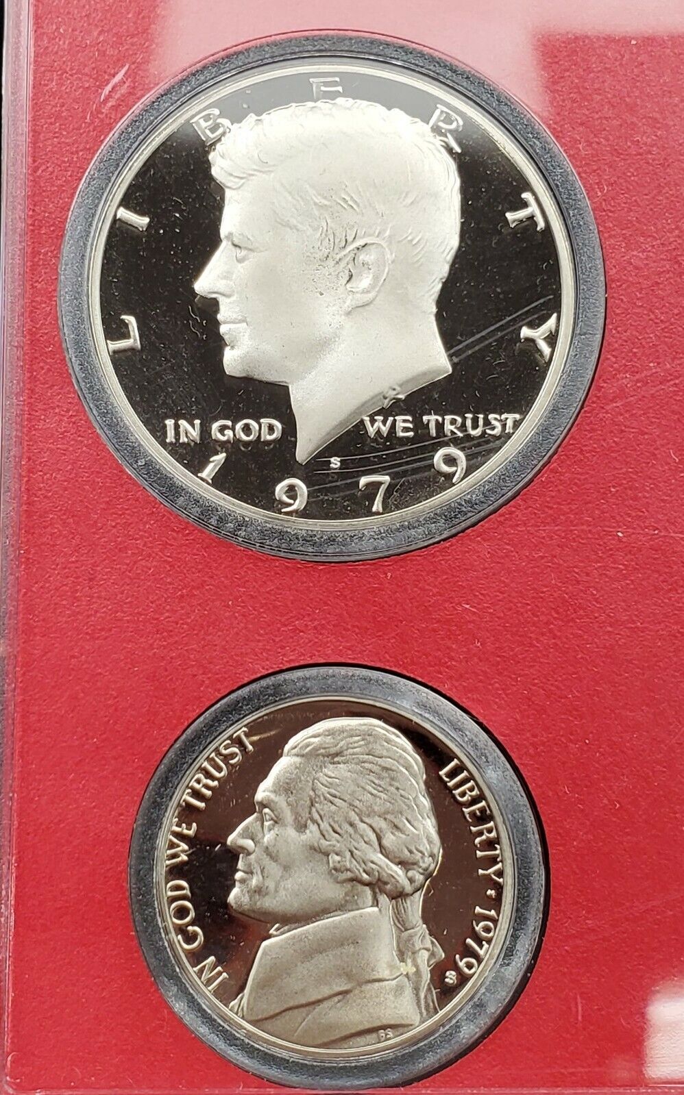 1979 S 6 Coin all Type 2 Proof Set OGP 1c 5c 10c 25c 50c $1 all T2