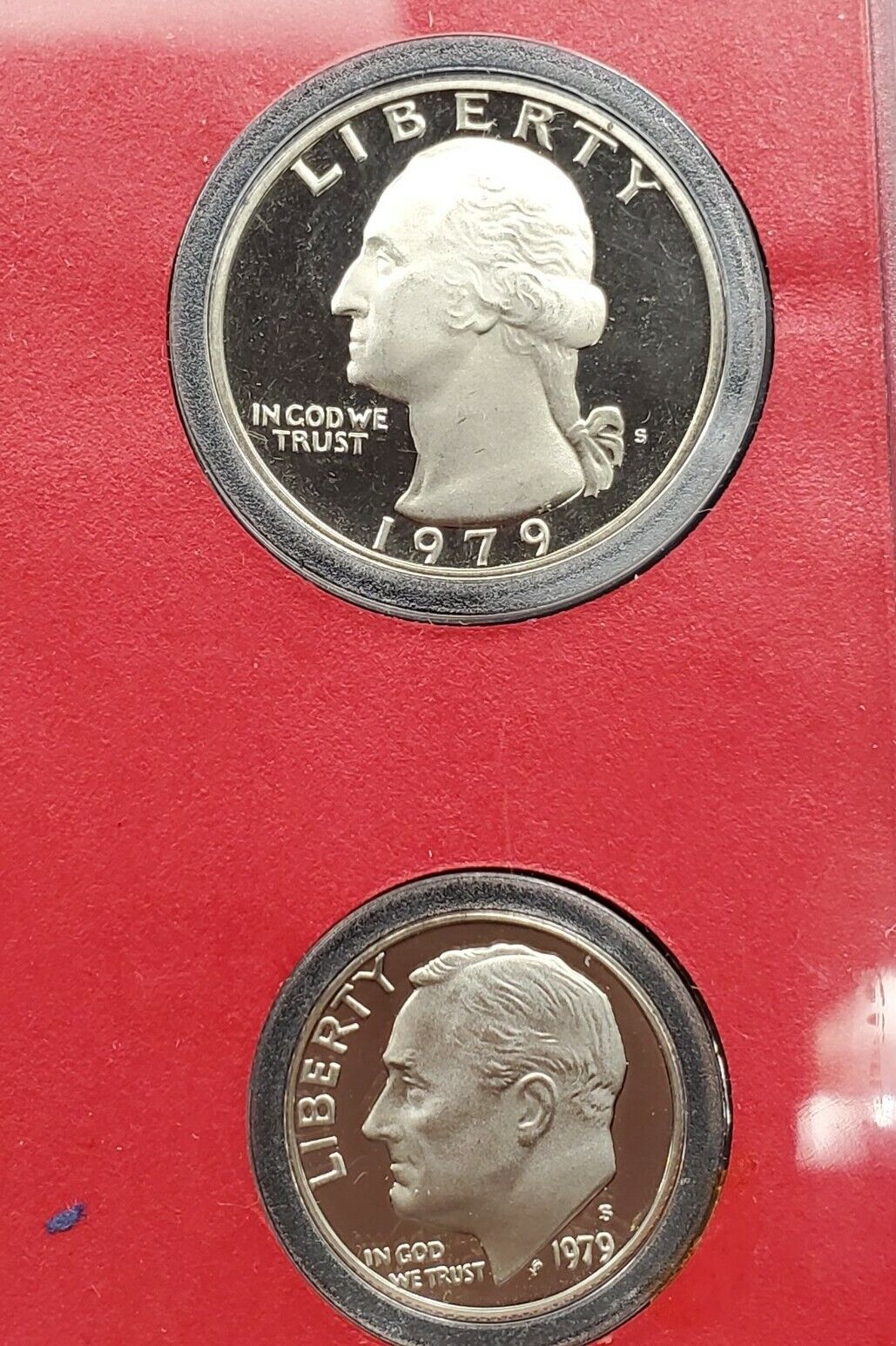 1979 S 6 Coin all Type 2 Proof Set OGP 1c 5c 10c 25c 50c $1 all T2