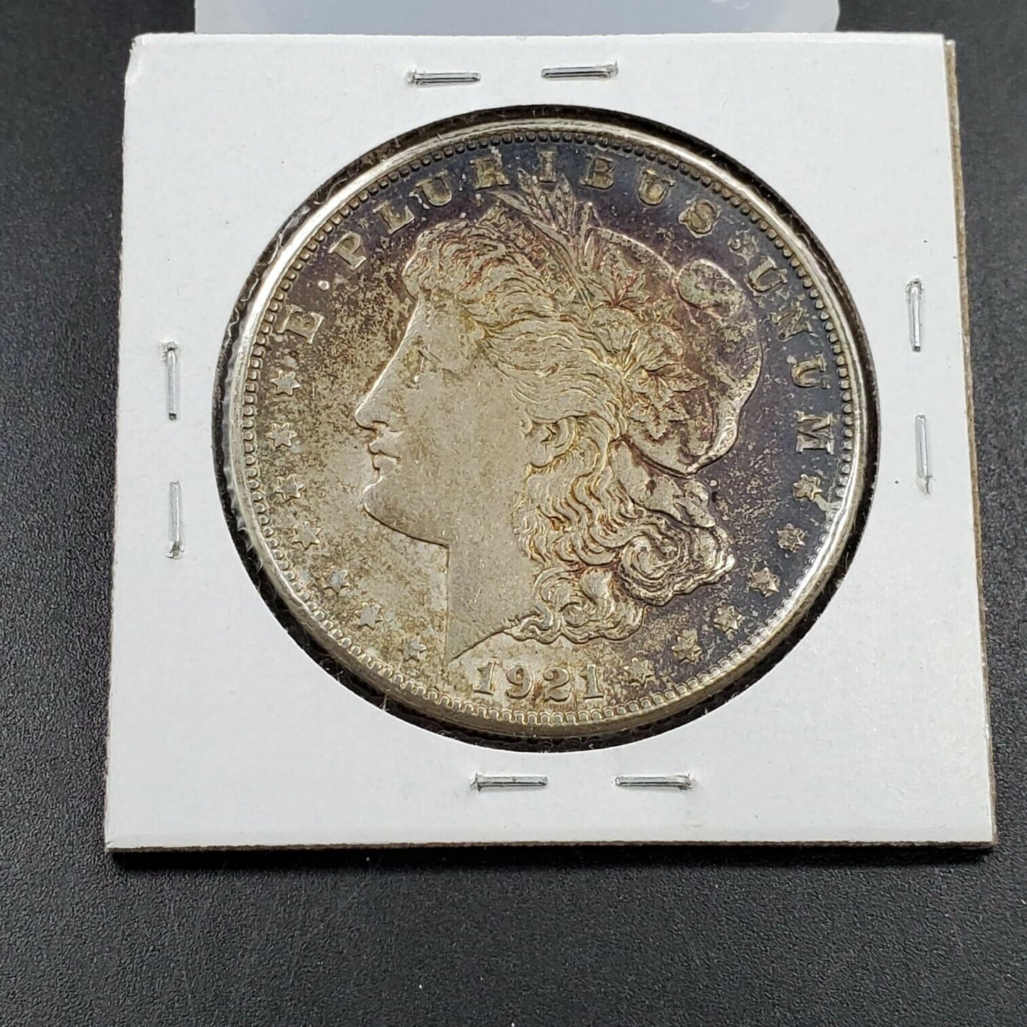1921 S Morgan Silver Eagle Dollar $1 Coin Choice XF EF PQ Toning Toner