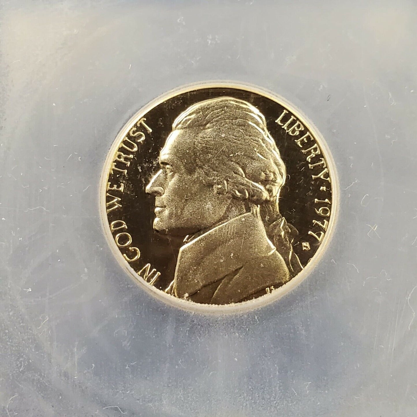 1977 S Proof Jefferson Nickel Coin ICG PR69 DCAM Deep Cameo