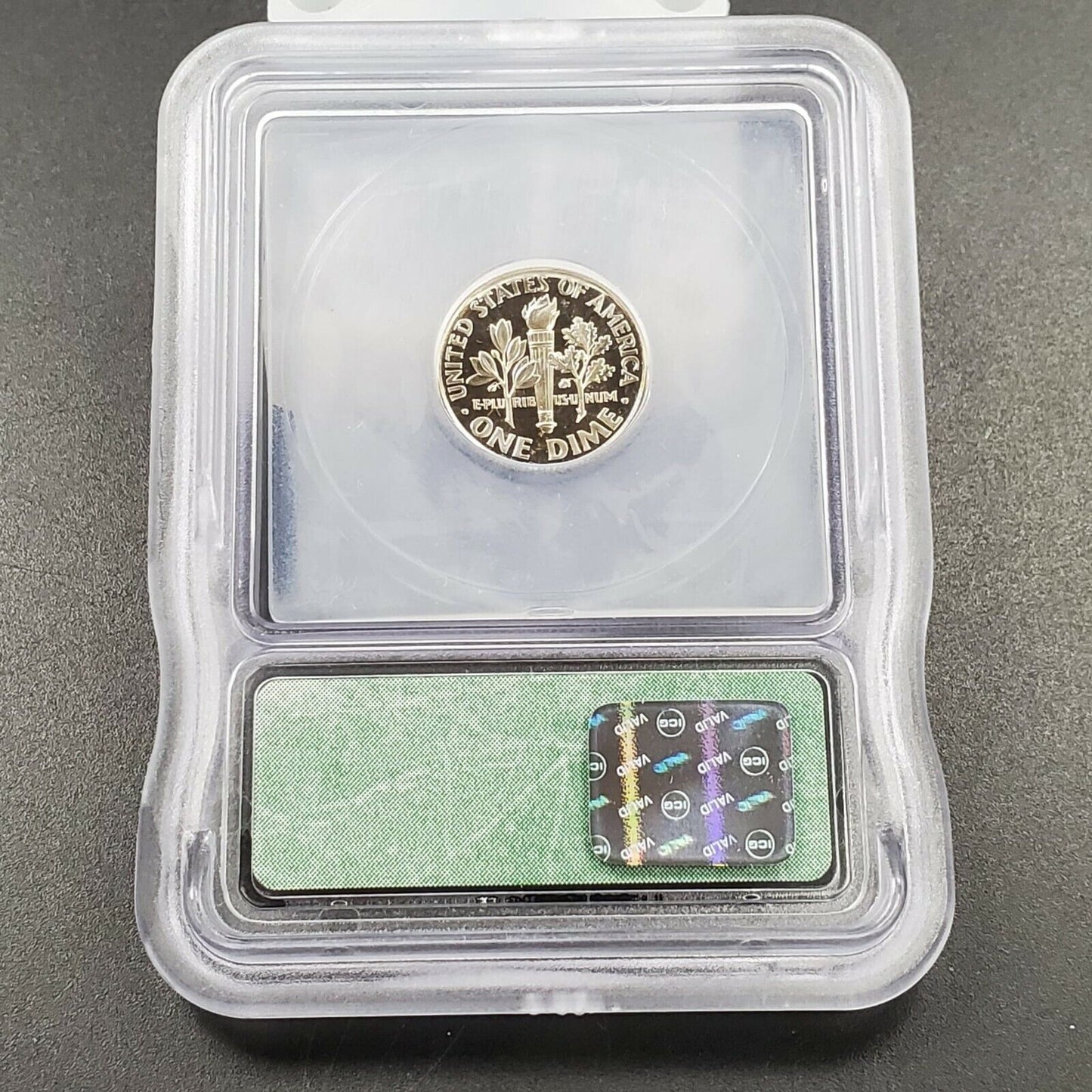 2000 S Roosevelt Clad Dime Proof Coin Vintage ICG PR70 DCAM Deep Cameo Gem