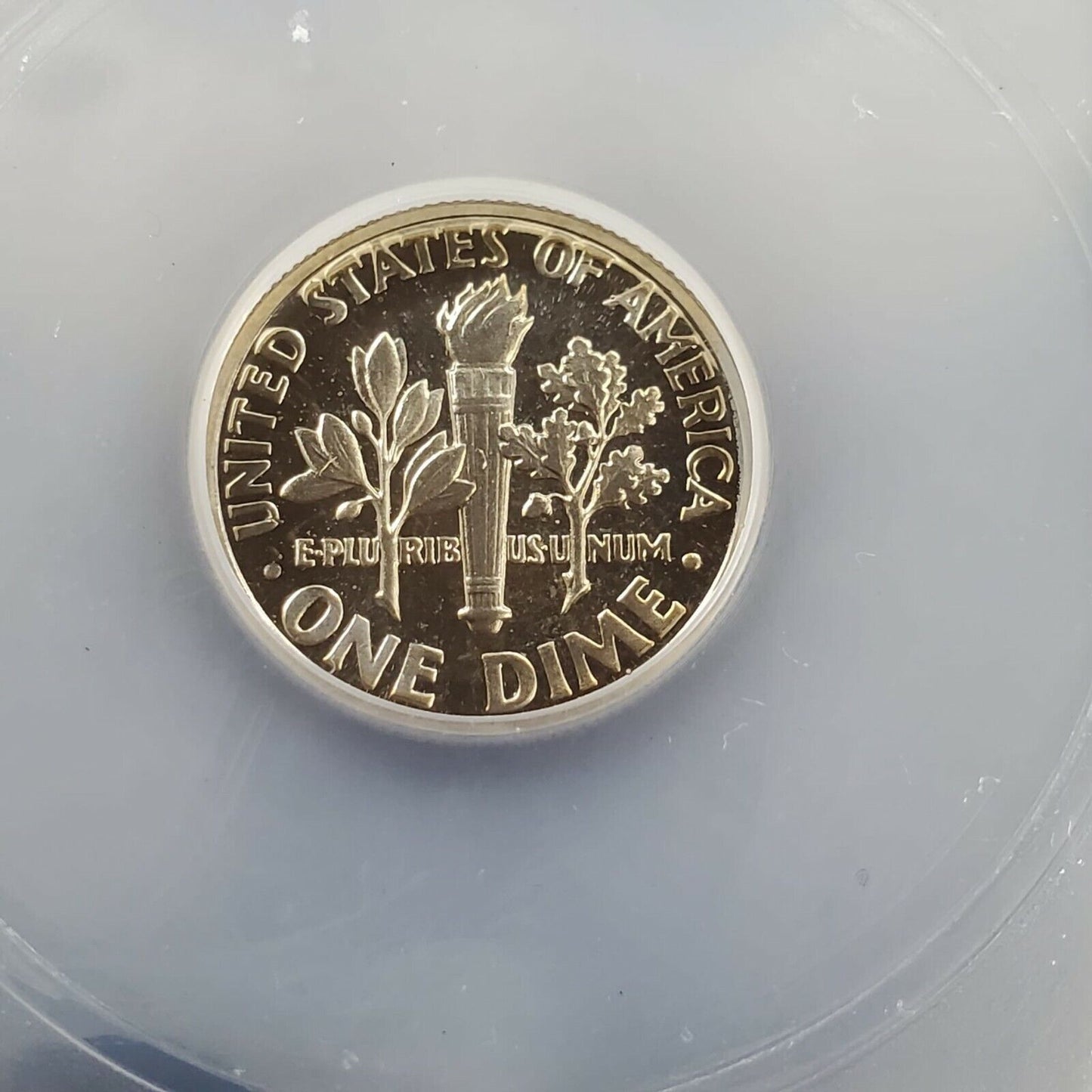 1970 S Roosevelt Clad Dime Proof Coin Vintage ICG PR69 DCAM Deep Cameo Gem