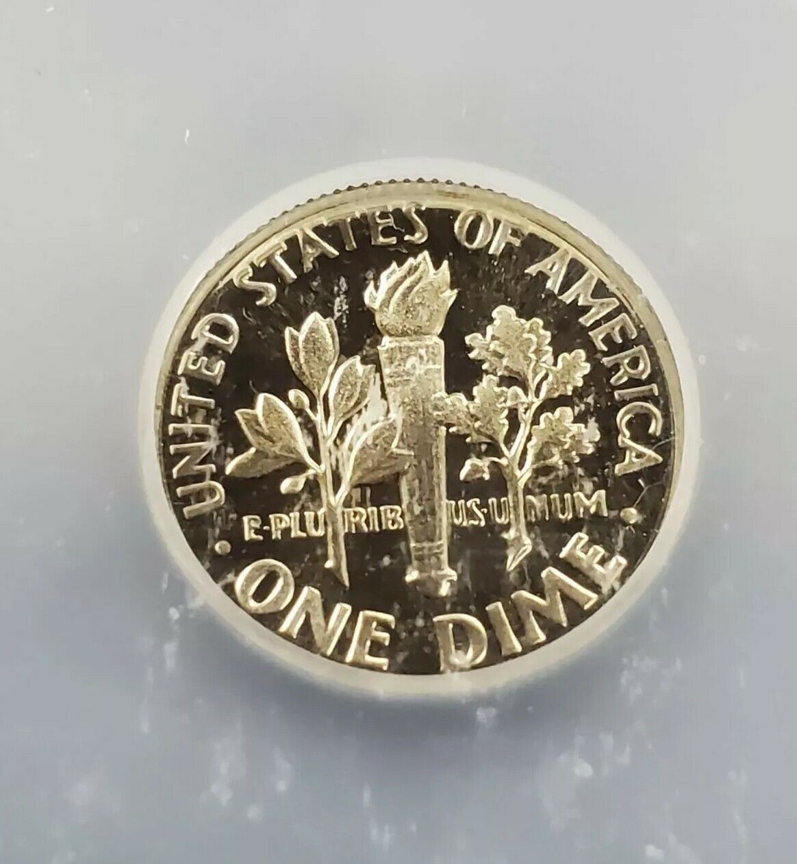 1976 S Roosevelt Clad Dime Proof Coin Vintage ICG PR70 DCAM Deep Cameo Gem 2
