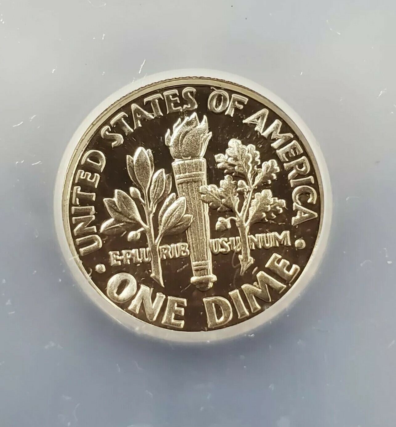 1984 S Roosevelt Clad Dime Proof Coin Vintage ICG PR70 DCAM Deep Cameo Gem