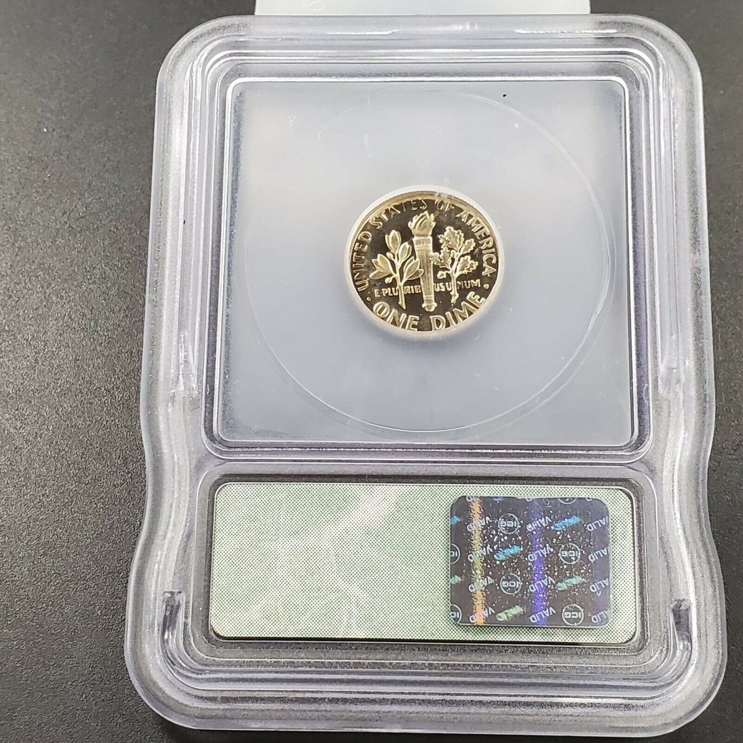 1980 S Roosevelt Clad Dime Proof Coin Vintage ICG PR70 DCAM Deep Cameo Gem