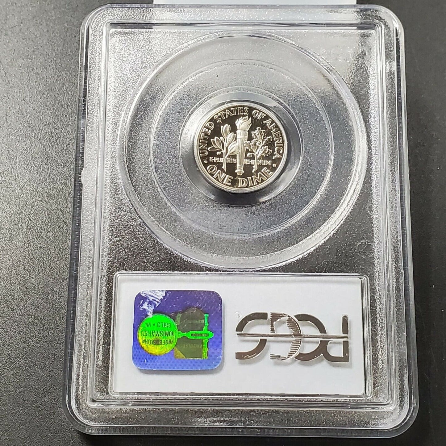 1994 S Roosevelt Clad Dime Coin PCGS PR69 DCAM Deep Cameo