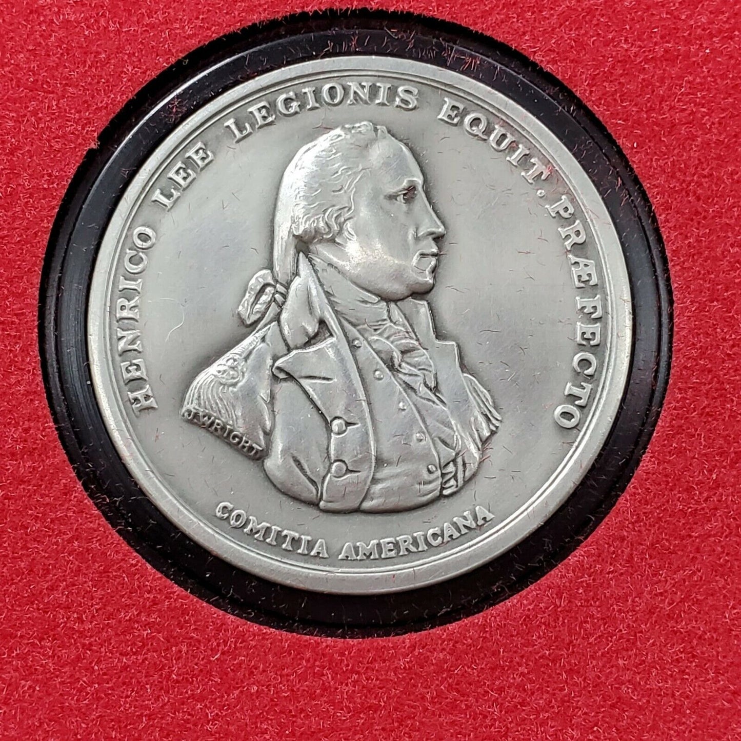 Henry Lee Major America First Medals - U.S. Mint Pewter with Display Case