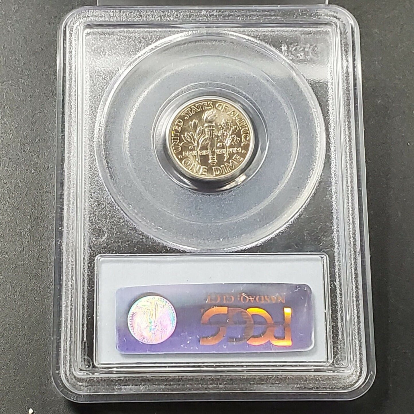 1996 P CLAD MINT SET ROOSEVELT DIME COIN MS67 PCGS GEM #2