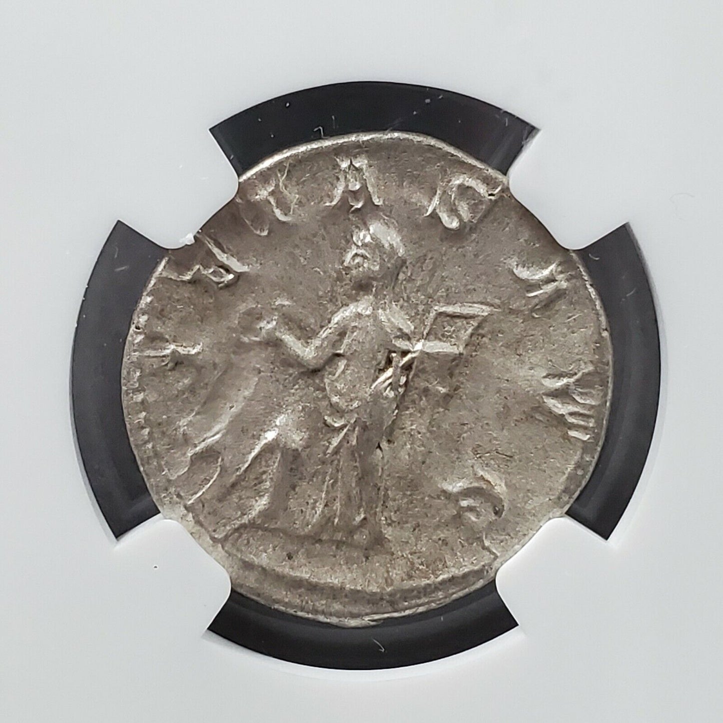 XF Roman Empire Otacilla Severa 244-249 AD Silver Double Denarius NGC XF Ancient