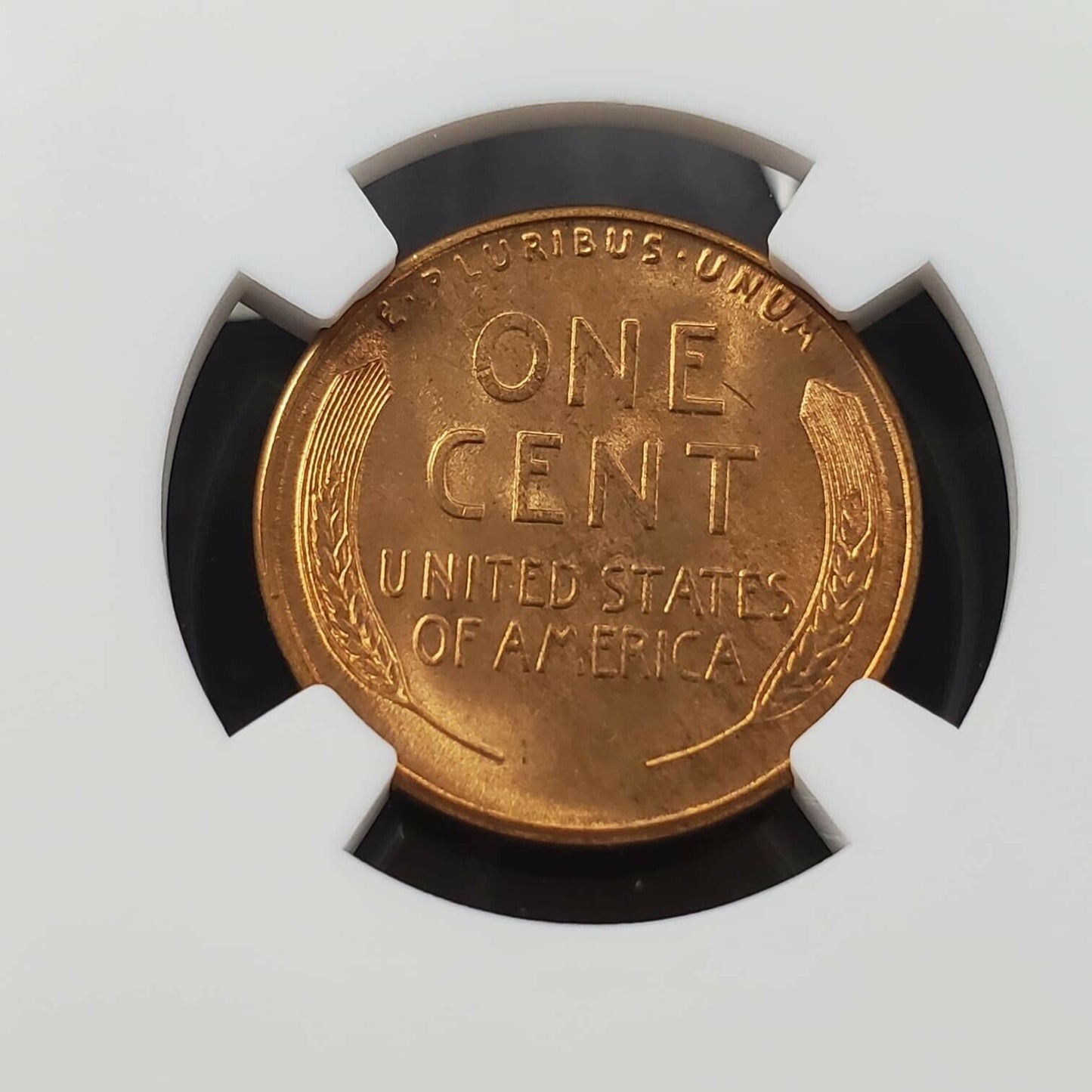 1945 D Lincoln Wheat Cent Penny Coin NGC MS66 RD GEM BU UNC Certified