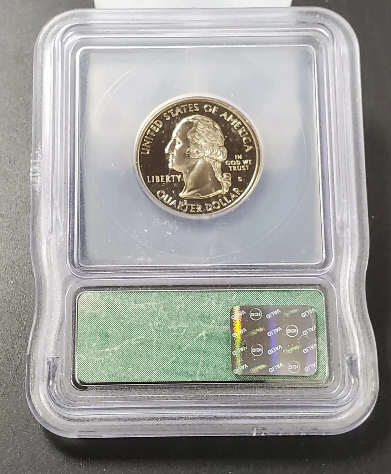 1999 S New Jersey State Statehood Quarter Coin PF 70 DCAM ICG
