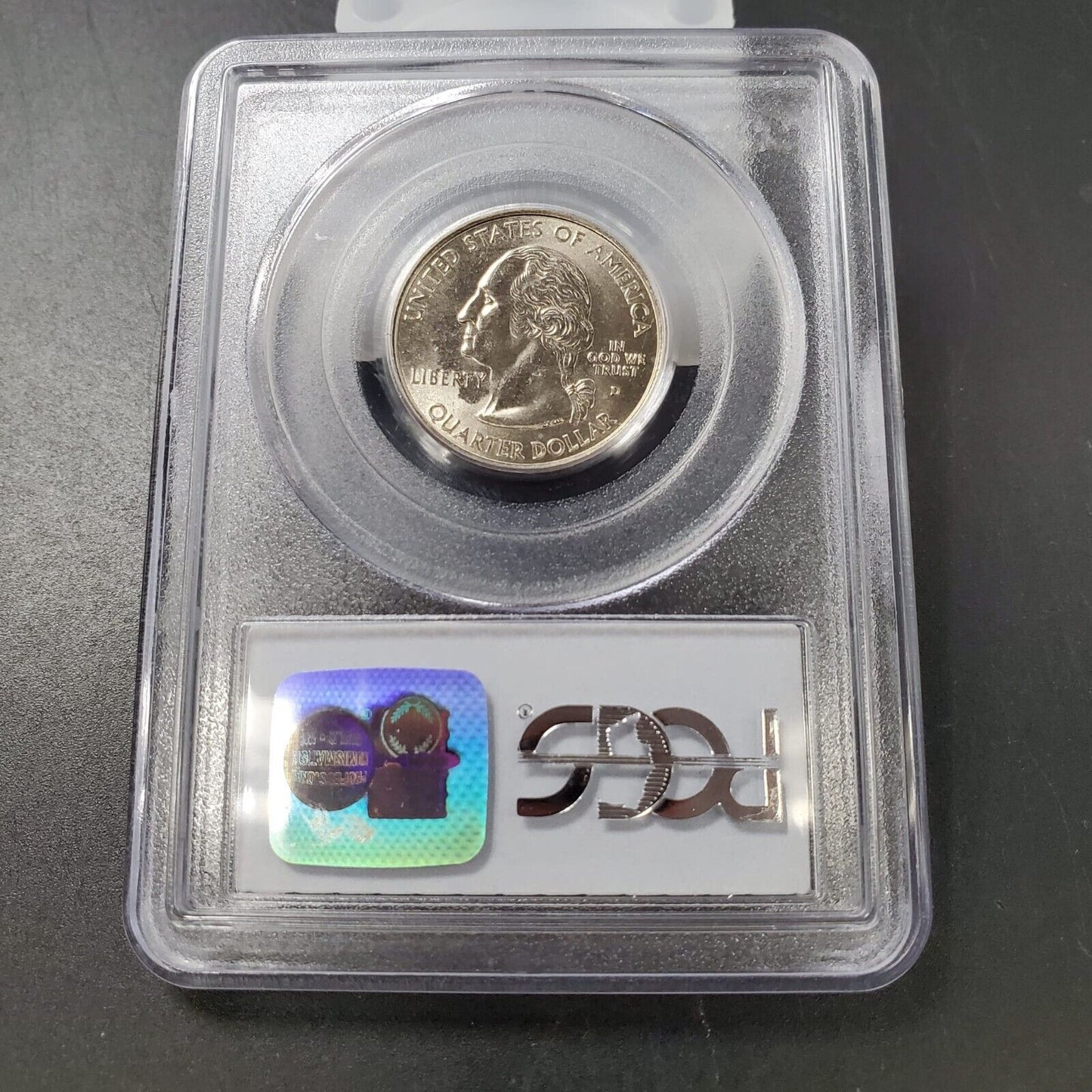 2001 D New York State Statehood Quarter Coin MS65 PCGS