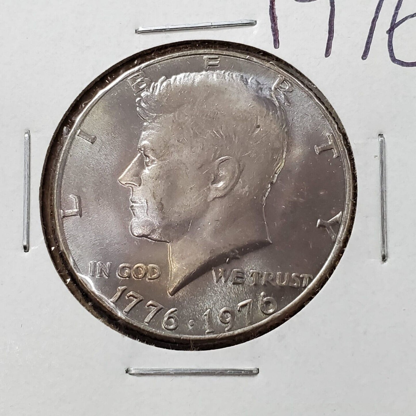 1976 P Kennedy Clad Half Dollar Coin CHOICE / GEM BU UNC Neat toning