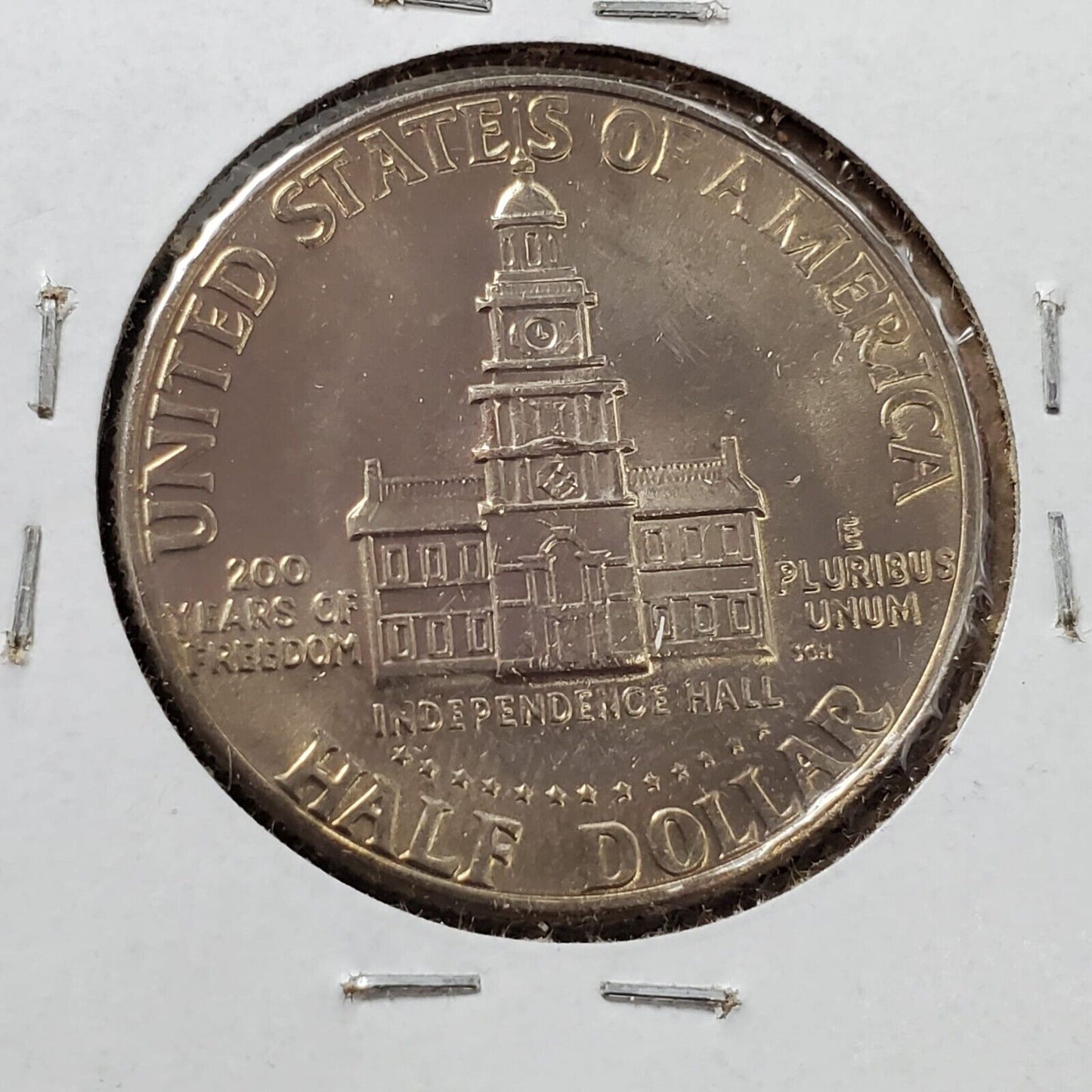 1976 P Kennedy Clad Half Dollar Coin CHOICE / GEM BU UNC Neat toning