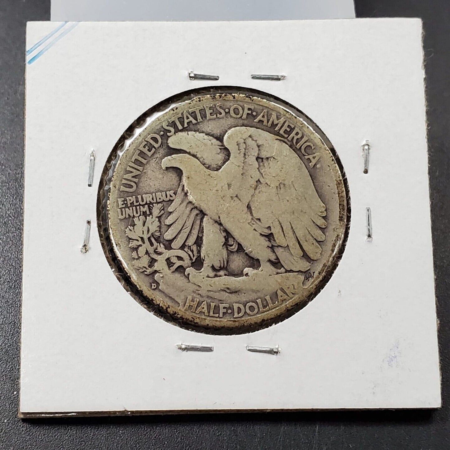 1935 D Walking Liberty Silver Half Dollar Coin Choice VG Very Good