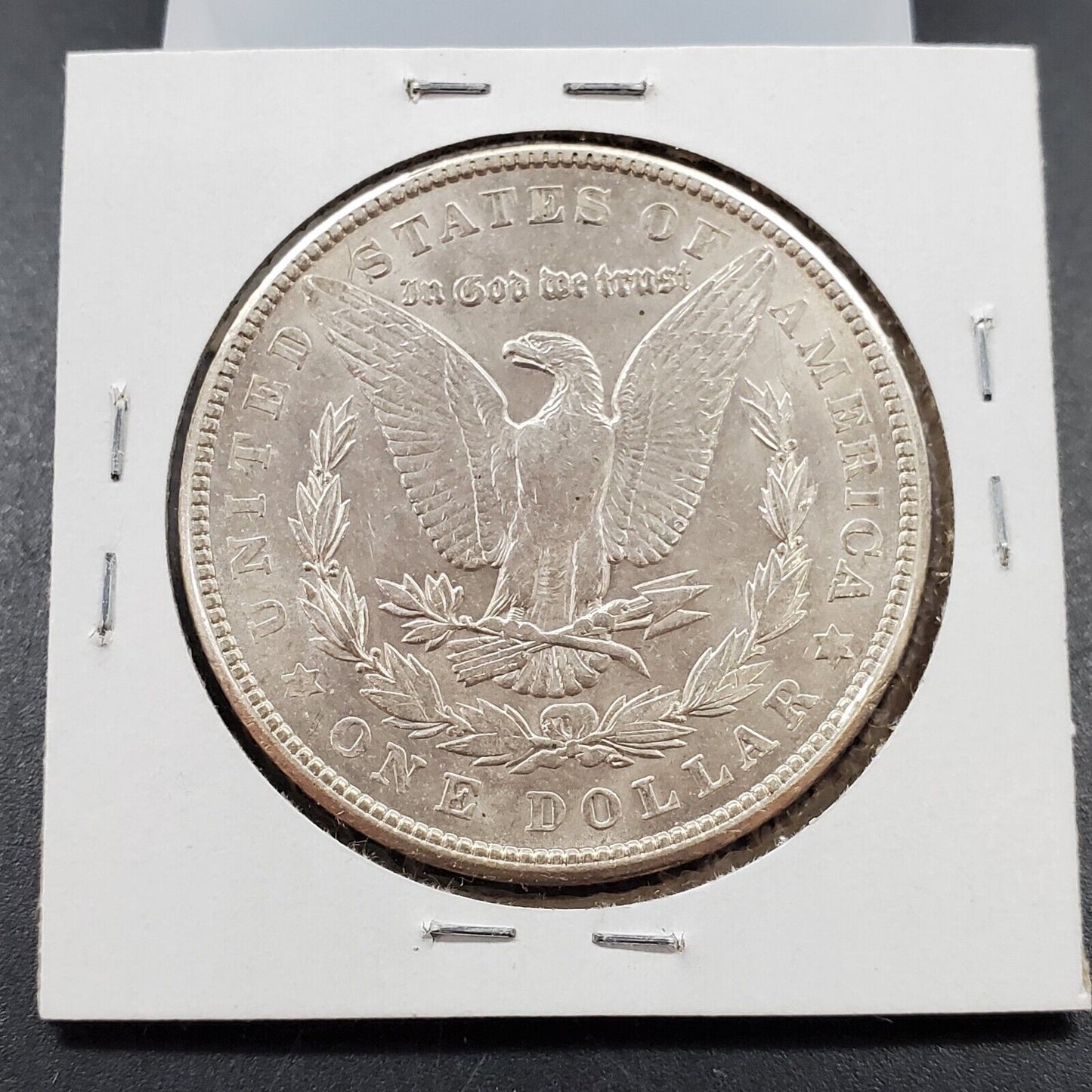 1900 P $1 Morgan Silver Dollar Coin Vam-11 Double Wing Die Reverse AVG UNC